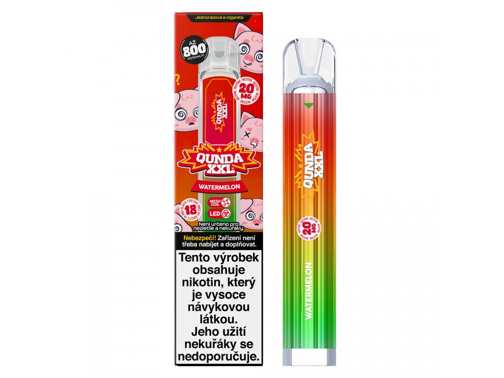 Nicotine Vape Qunda XXL Pastèque-Canapuff