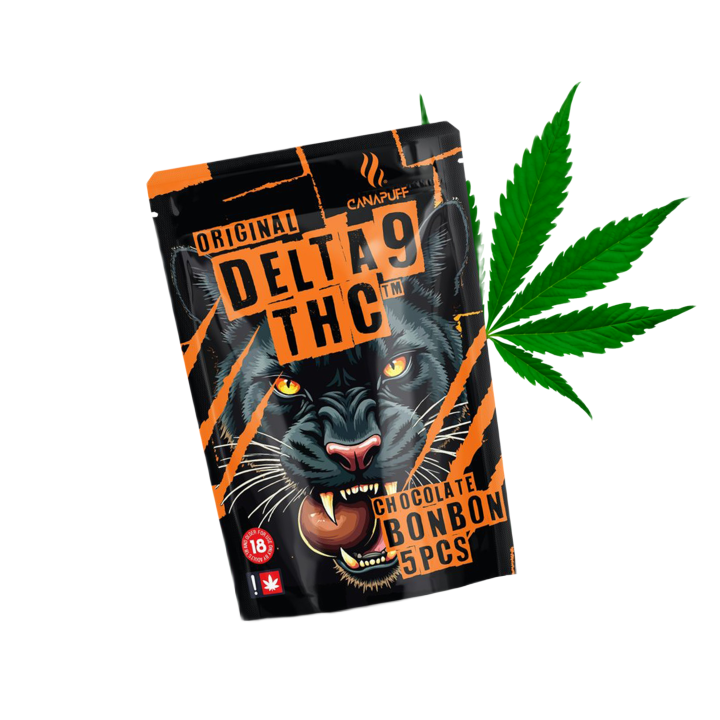 Bonbon au chocolat THC Delta-9