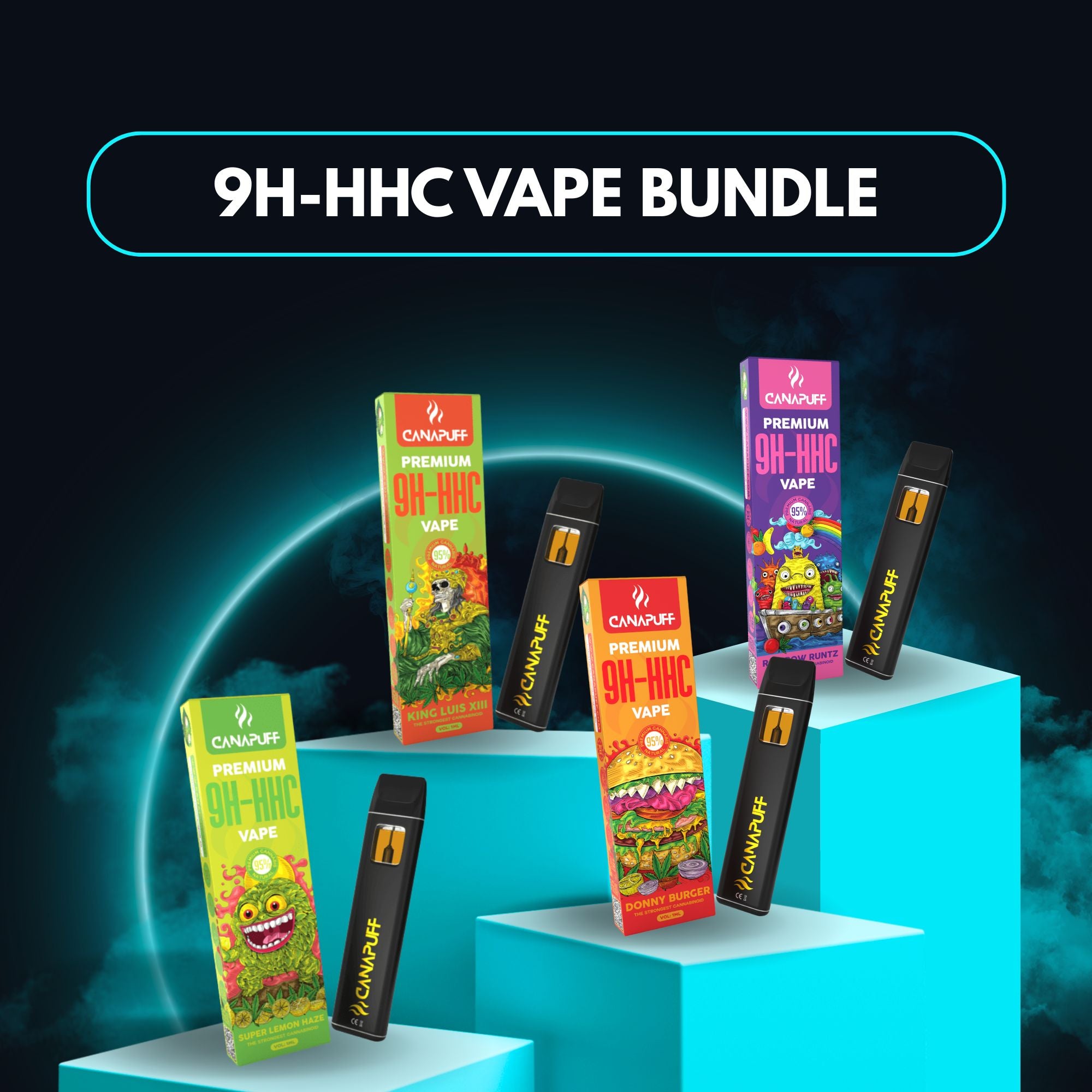 Pack 9H-HHC Vape (4x1ml)