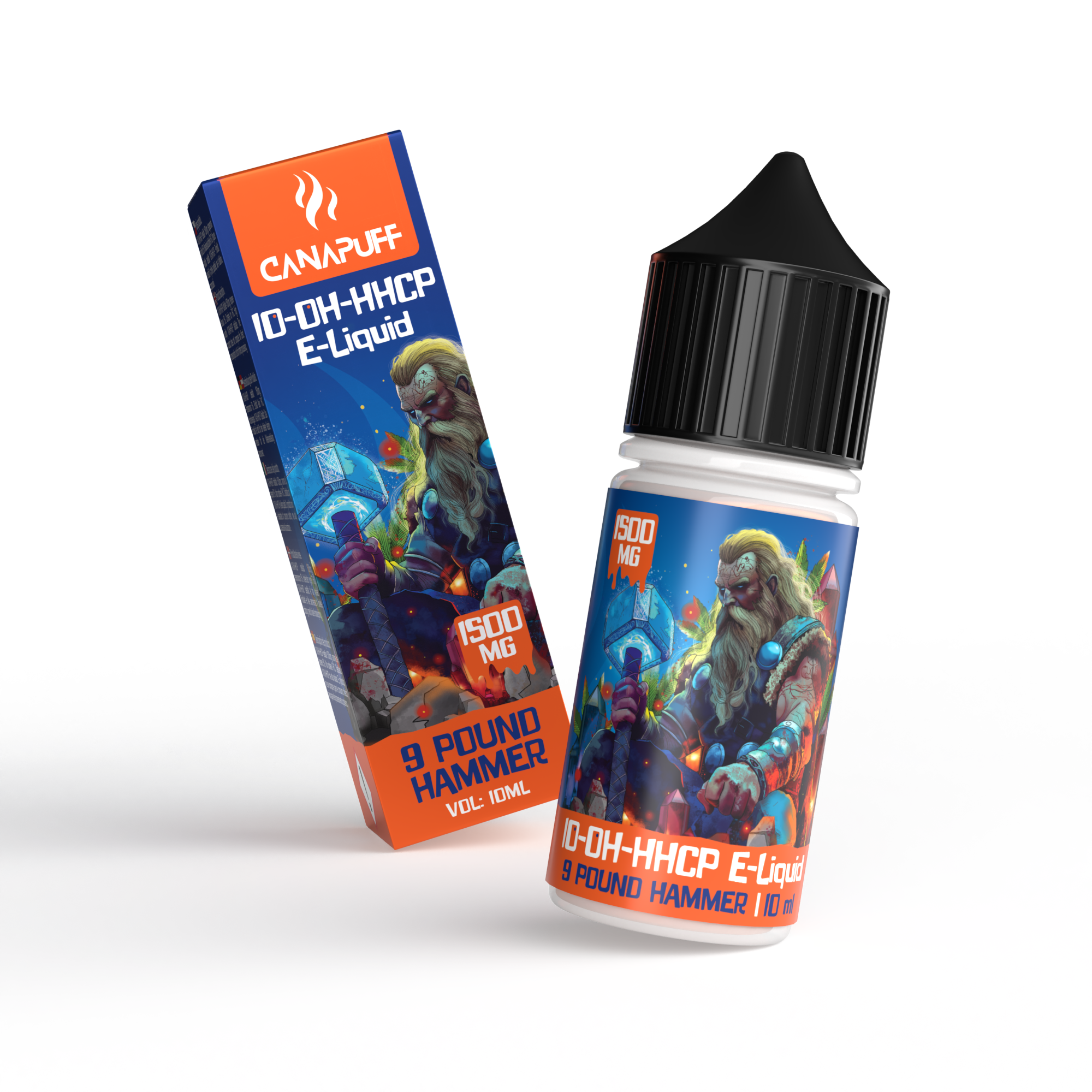 10-OH-HHCP liquid 9 Pound Hammer 1.500mg-Canapuff