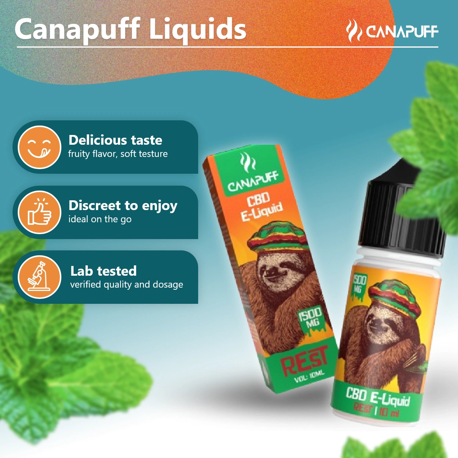 CBD liquid Reste 1,500 mg