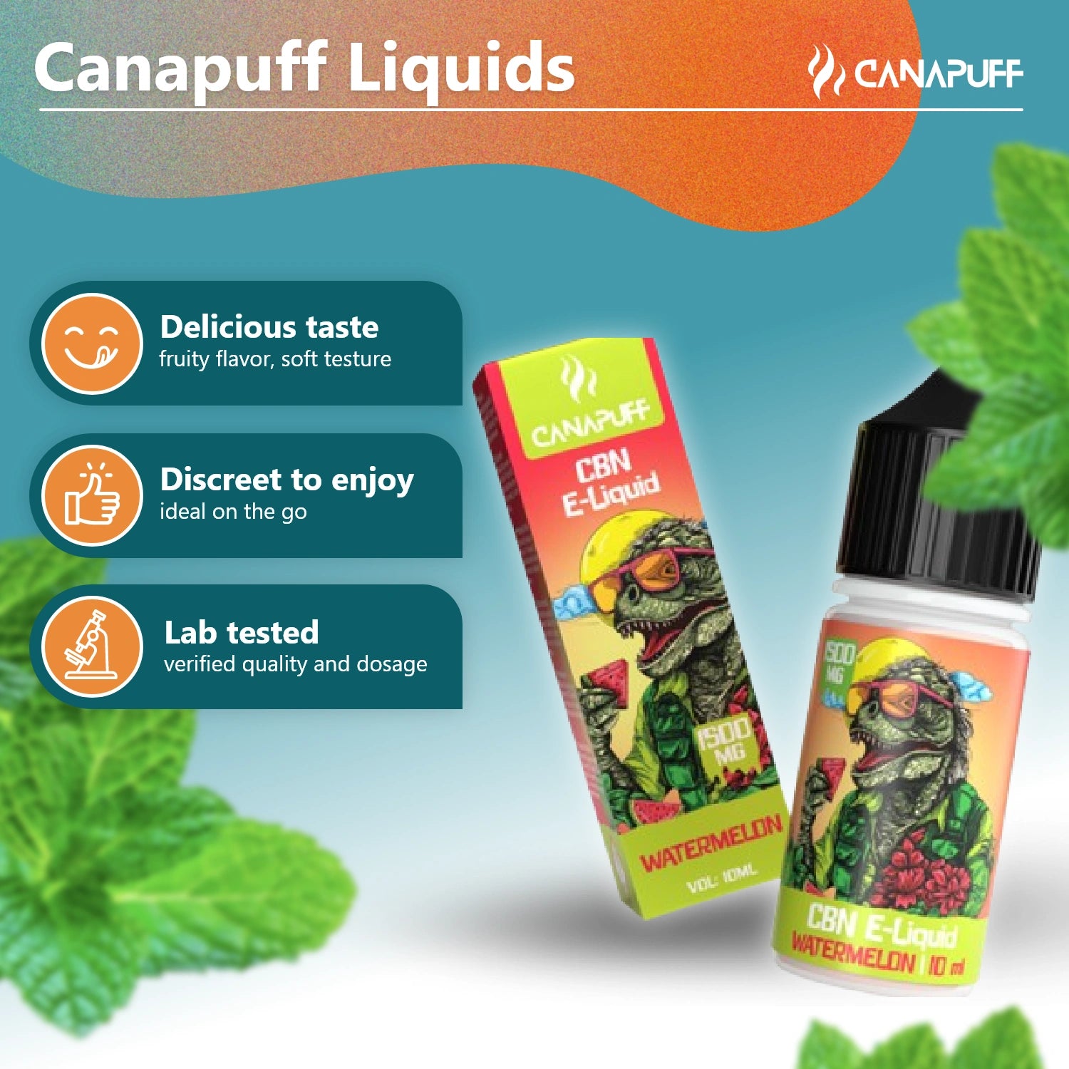 CBN liquid Pastèque 1.500 mg