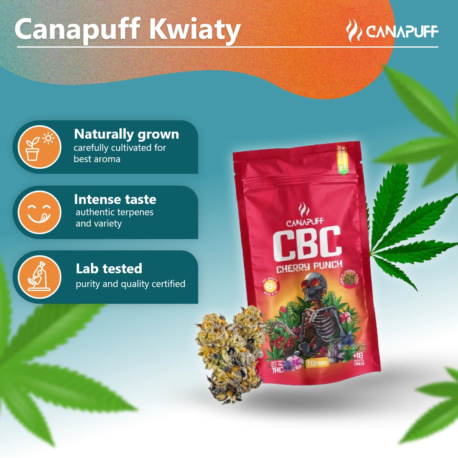 CBC Fleurs Punch Cerise 69 %