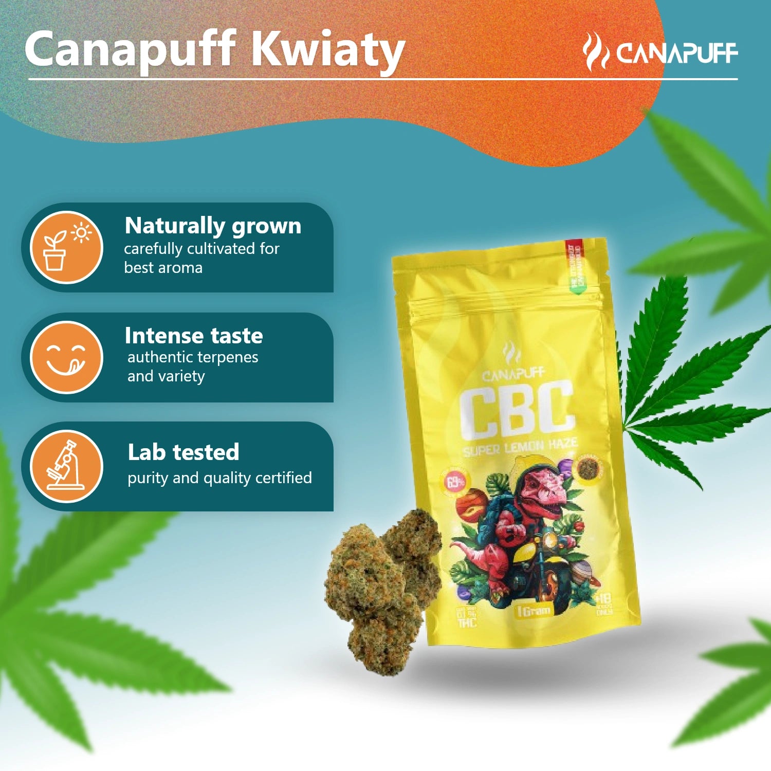 CBC Fleurs Super Lemon Haze 69 %