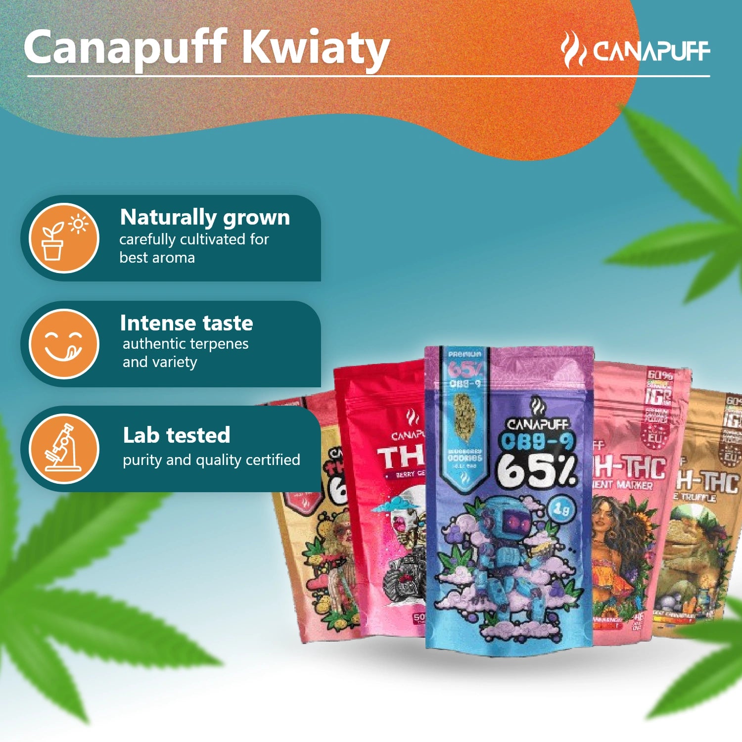 Canapuff Fleur Pack Saveurs