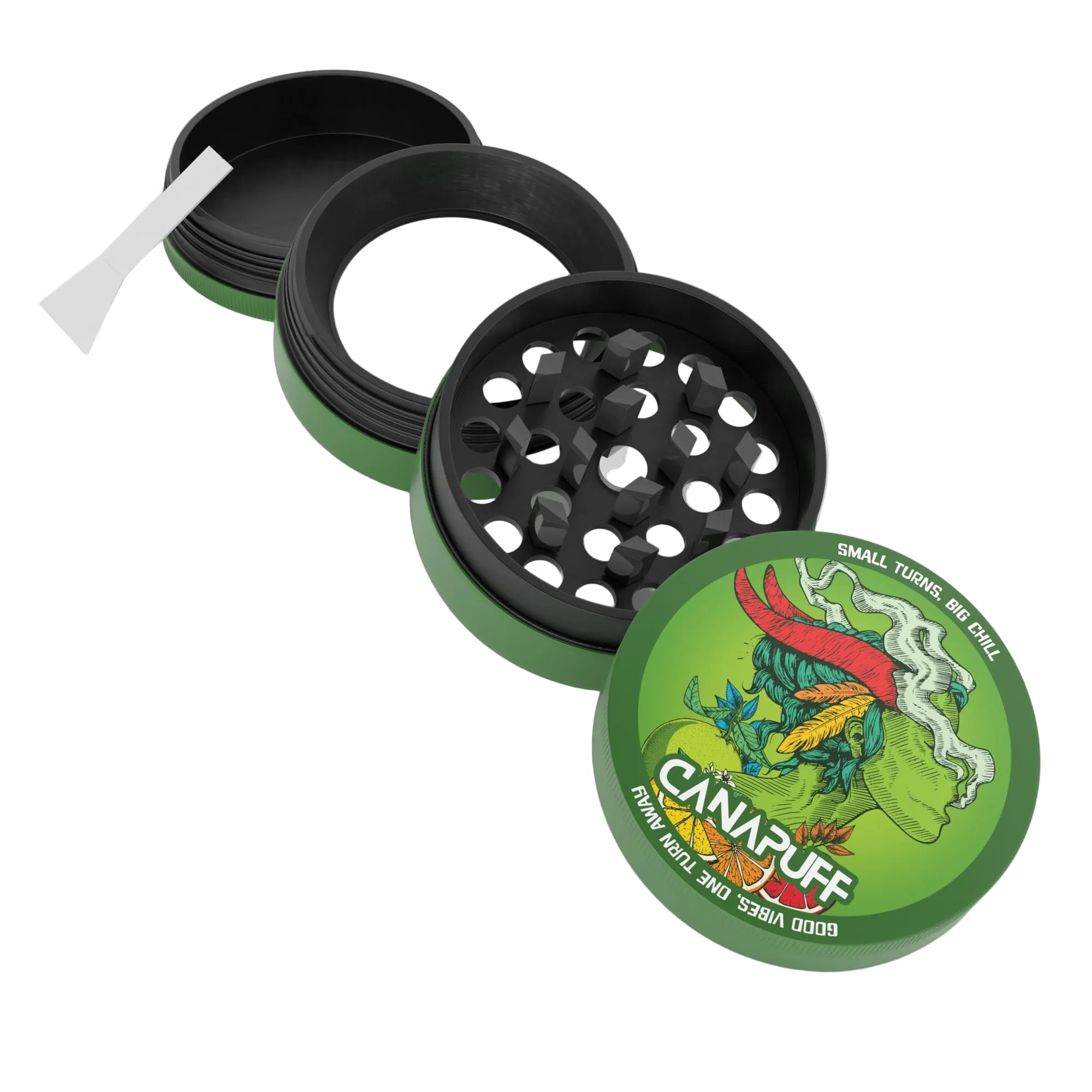 Grinder Métal Green Crack
