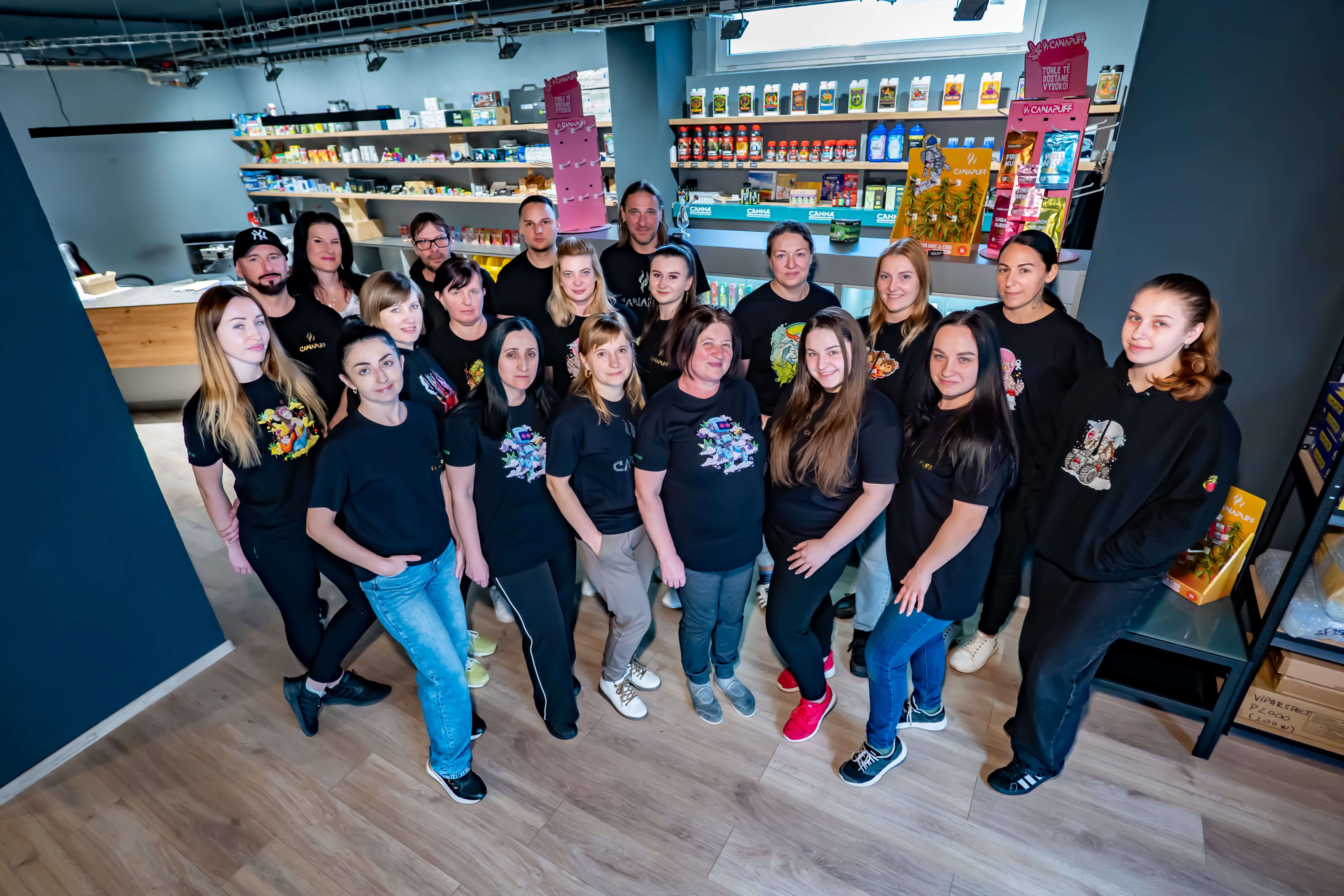 Photo d'équipe Canapuff 2
