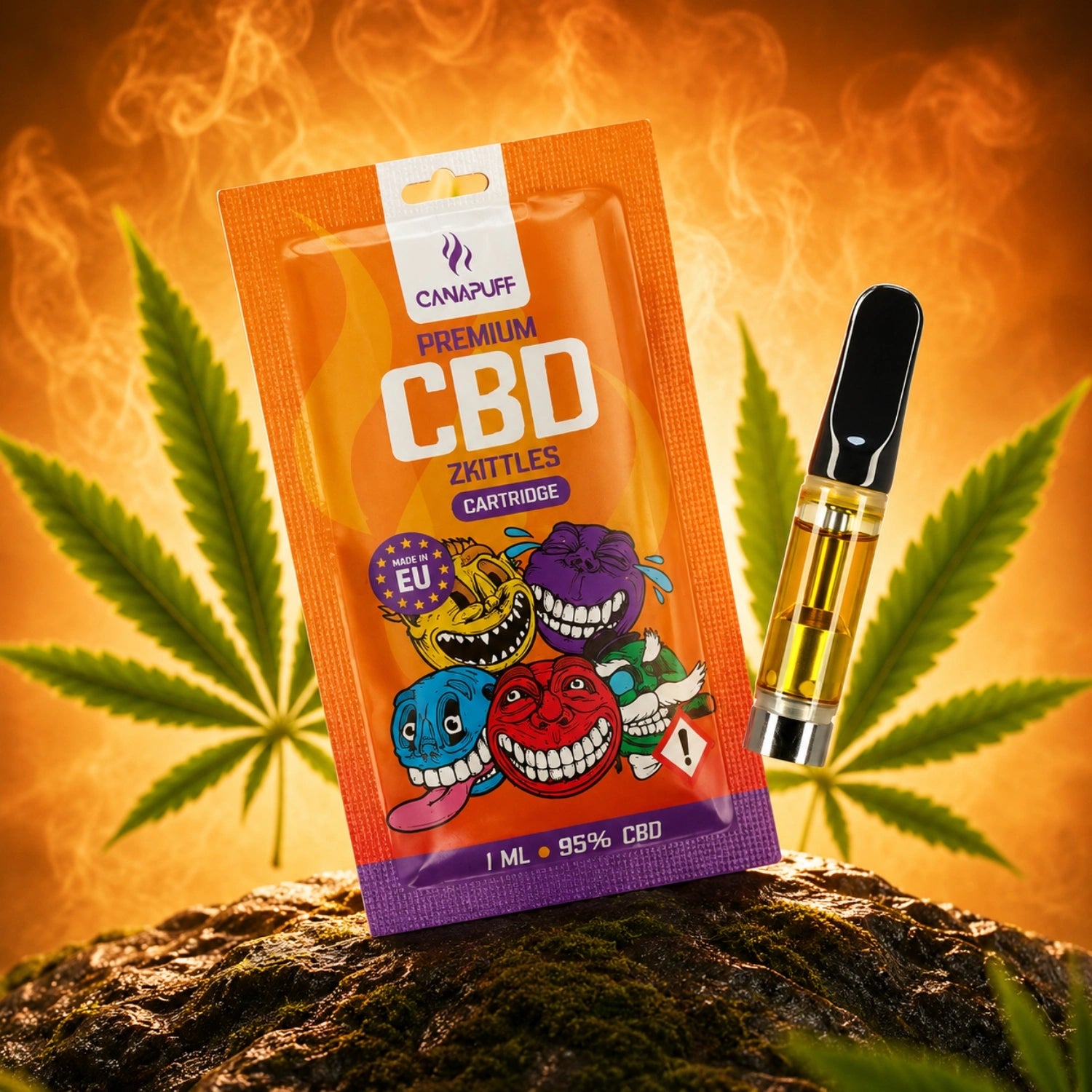 CBD Cartouche Zkittles 95 %
