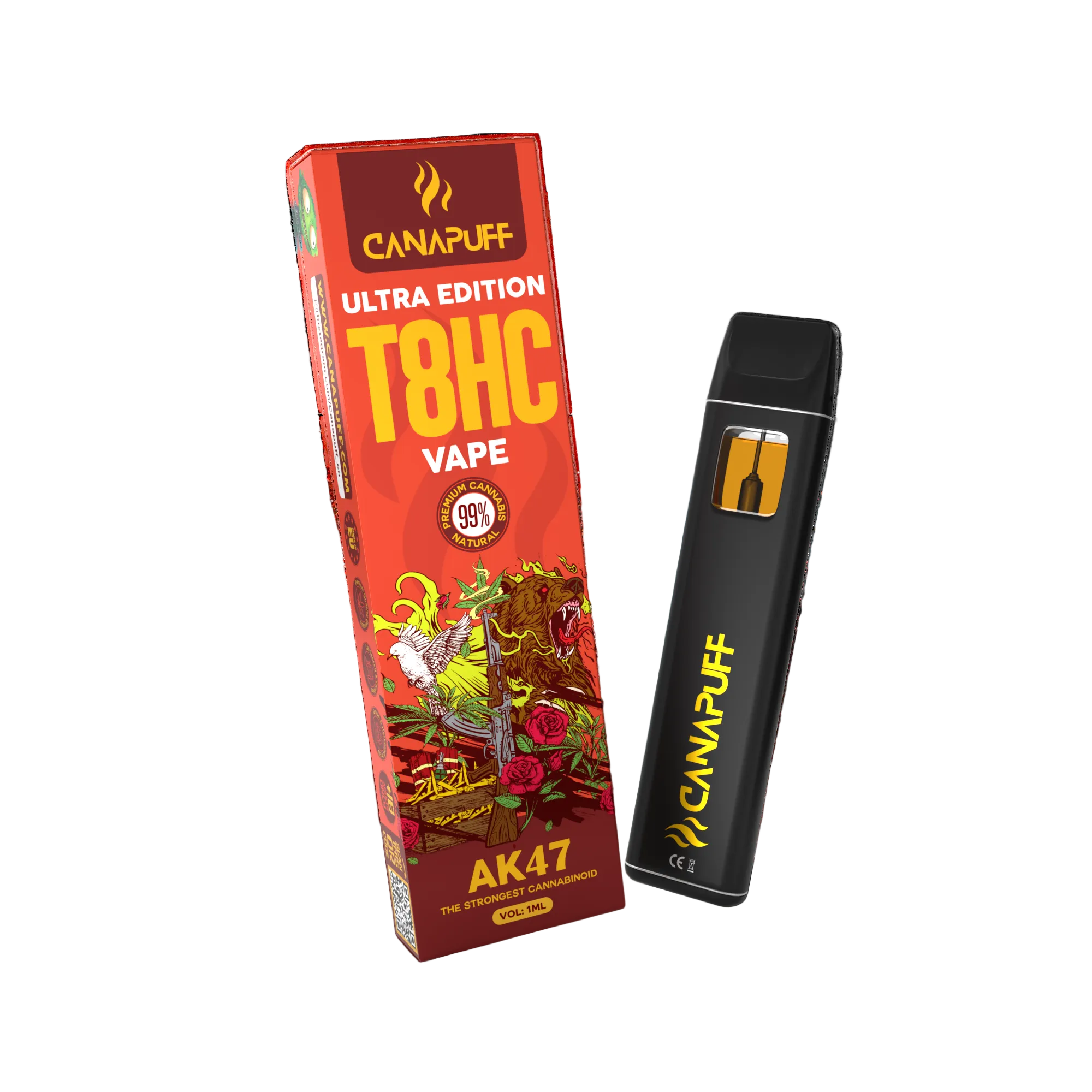 T8HC Vape AK47 Ultra Edition 99 % 1 ml