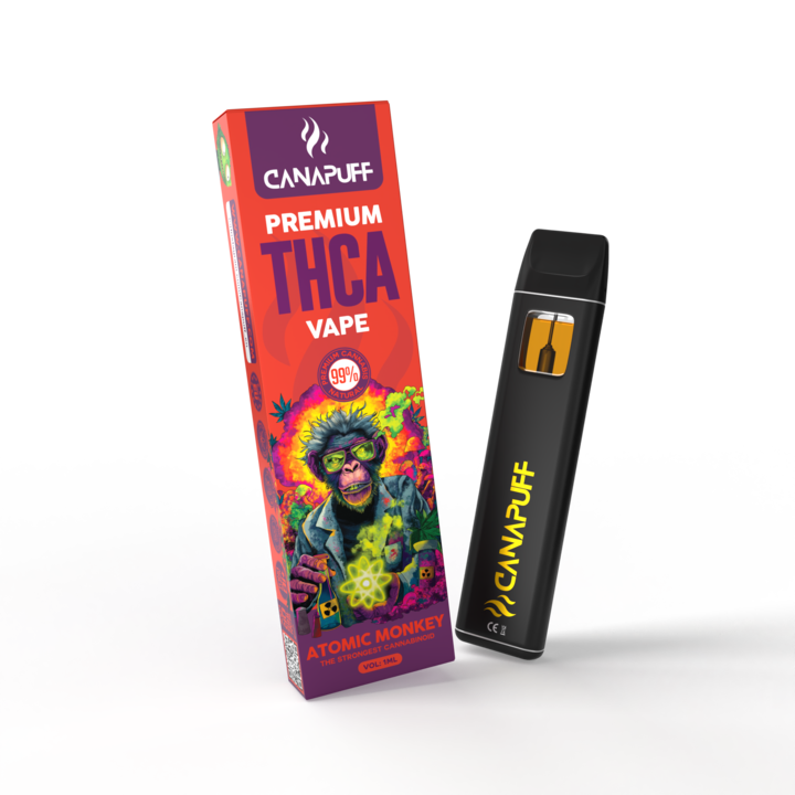THCA Vape Atomic Monkey 99 % 1 ml