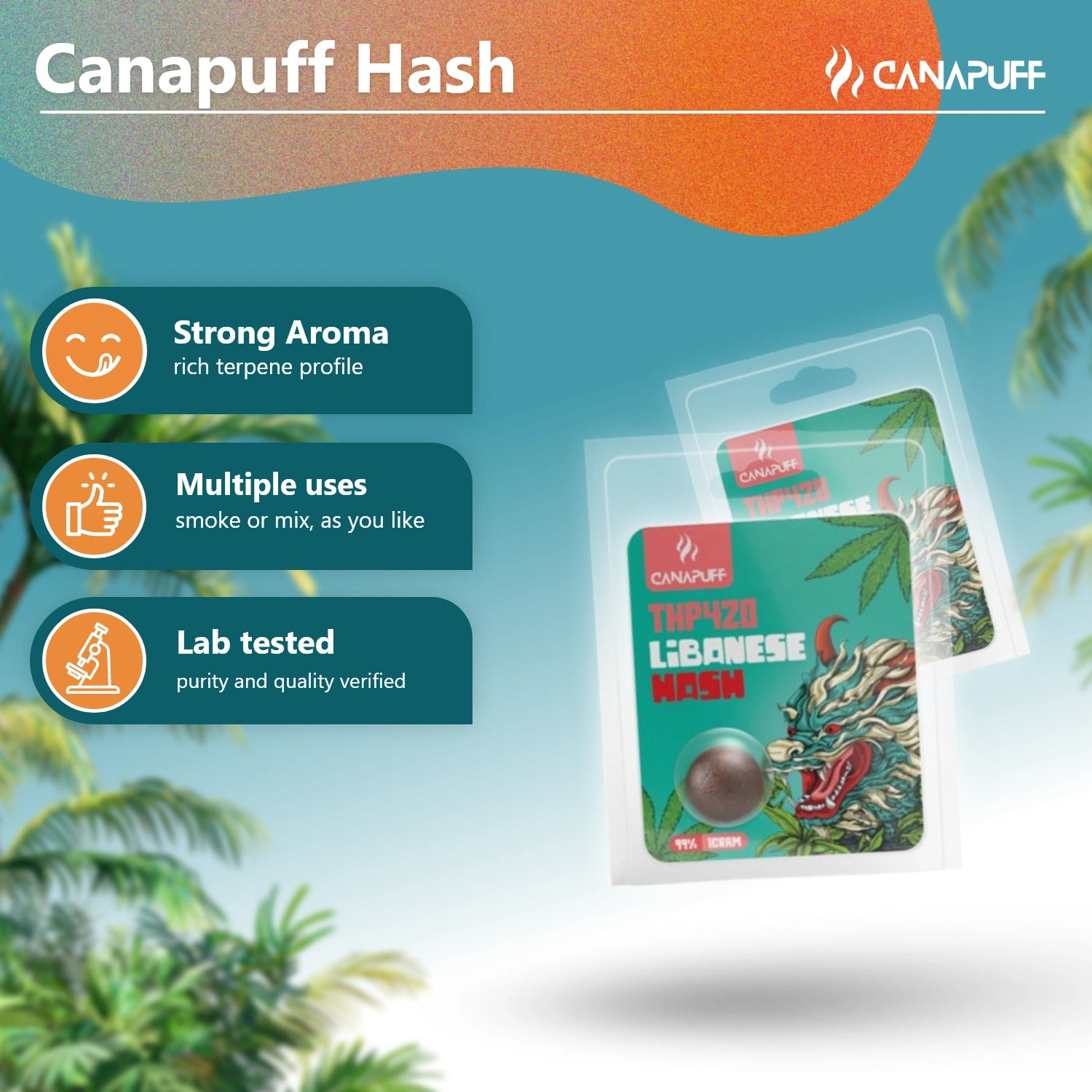 THP420 hash Libanese 99 %