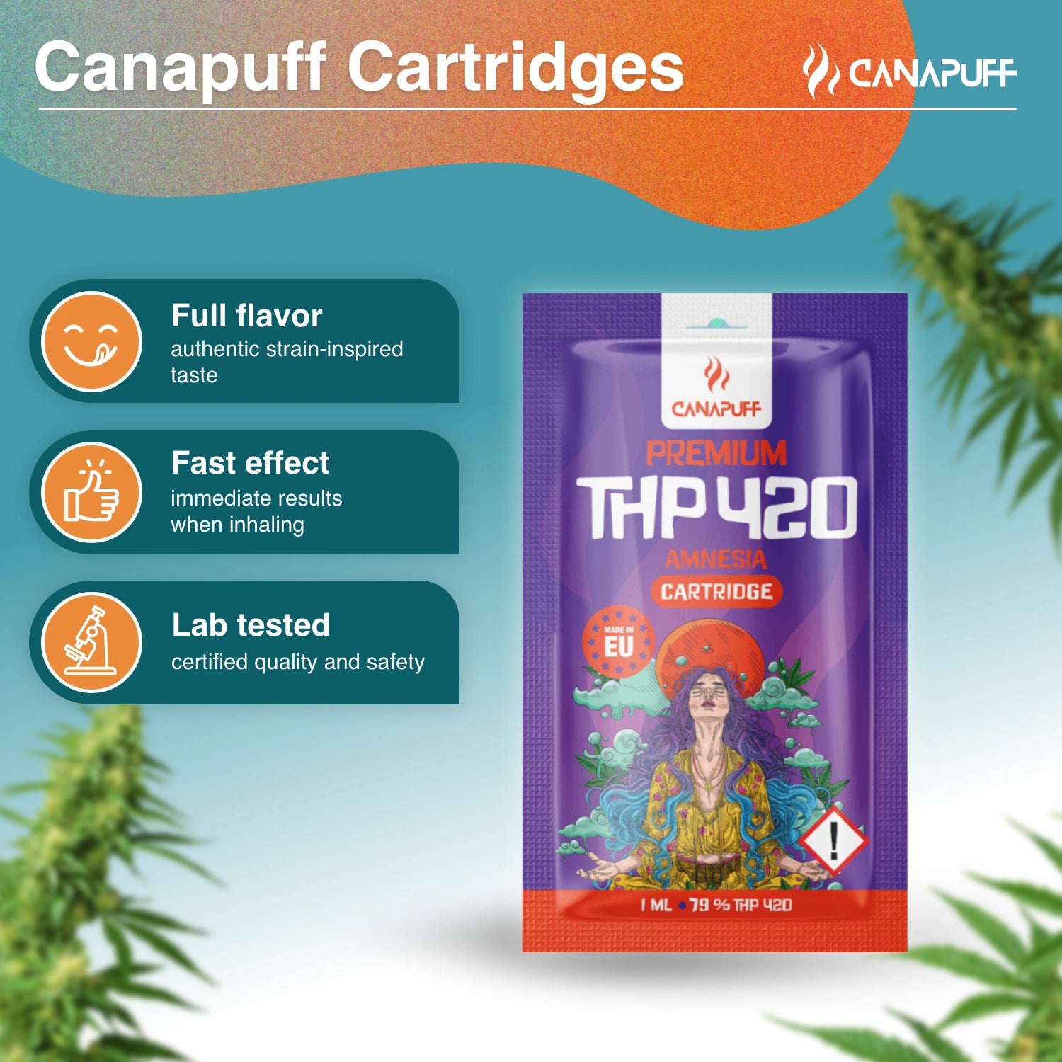 THP420 Cartouche Amnesia 79%