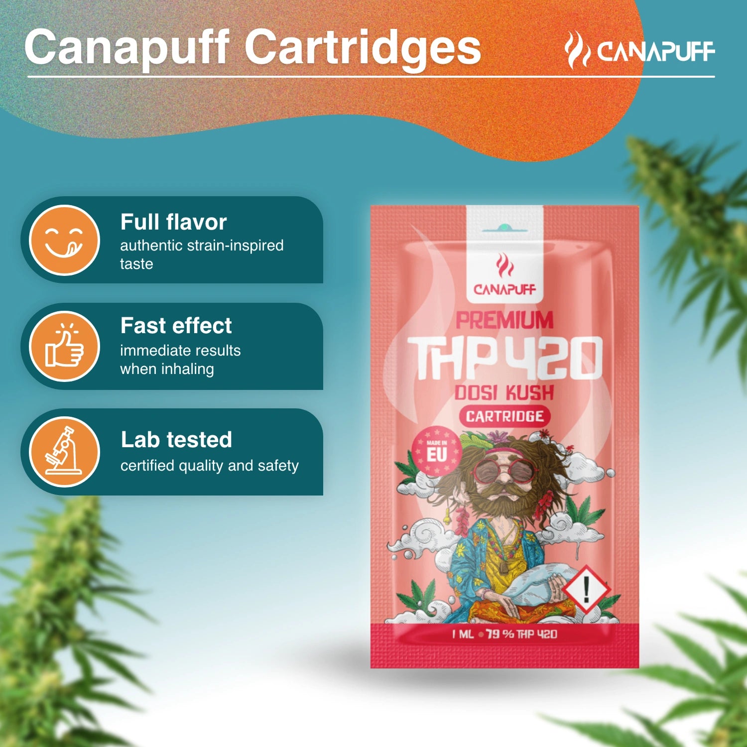 THP420 Cartouche Dosi Kush 79 %