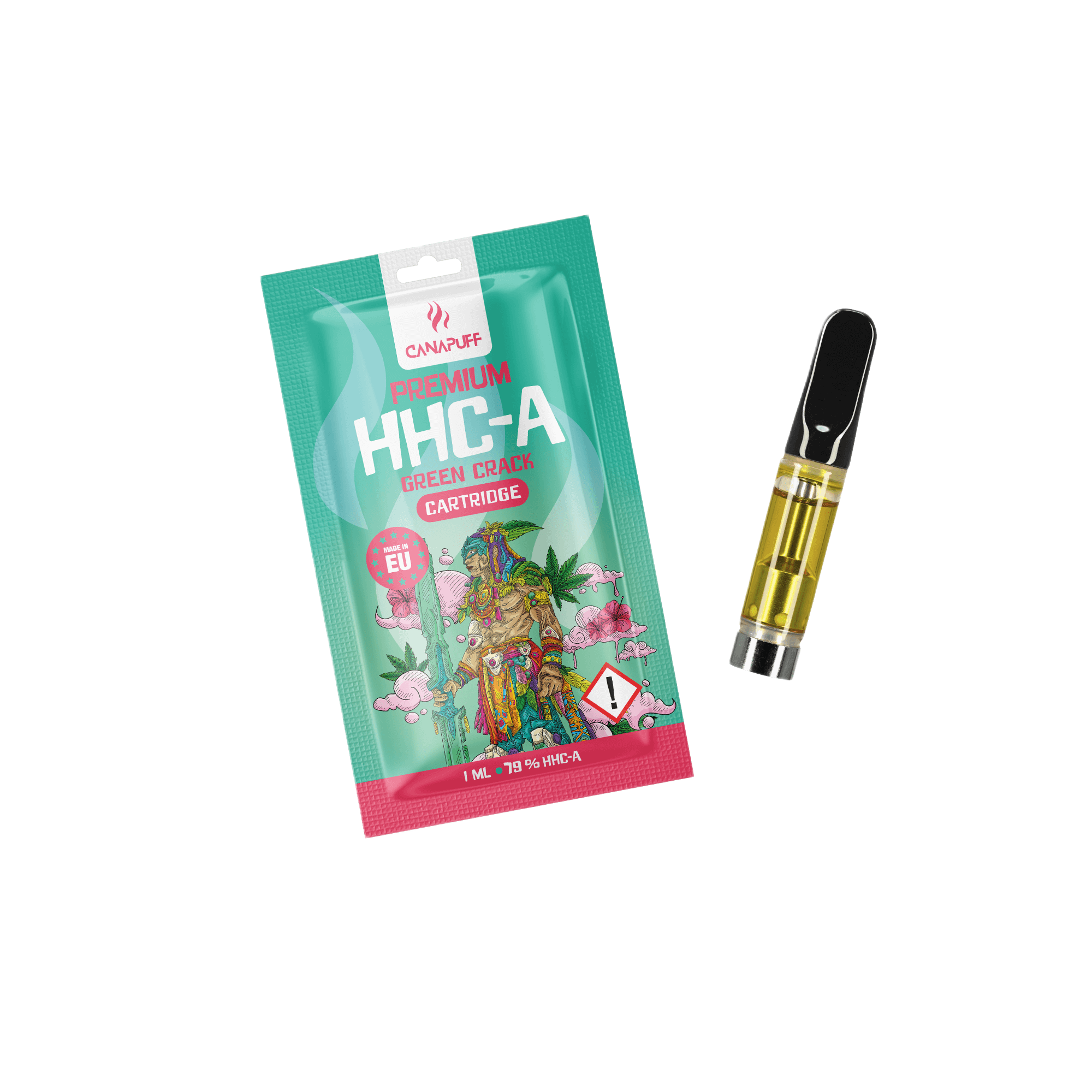 HHC-A Cartouche Green Crack 79 %