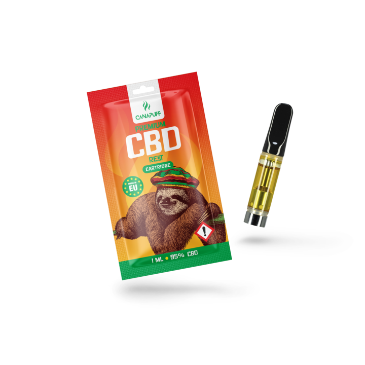 CBD Cartouche Reste 95%-Canapuff
