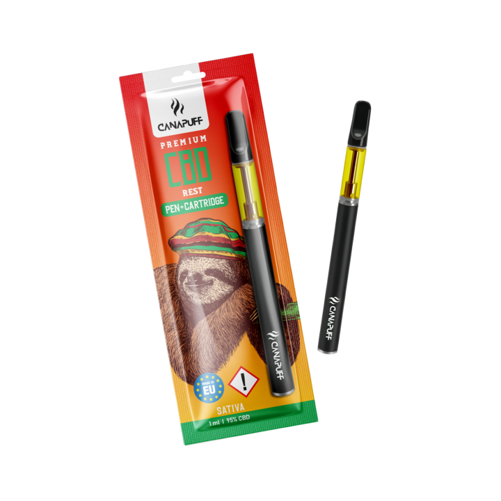 CBD Pen+Cartouche Reste 95 %
