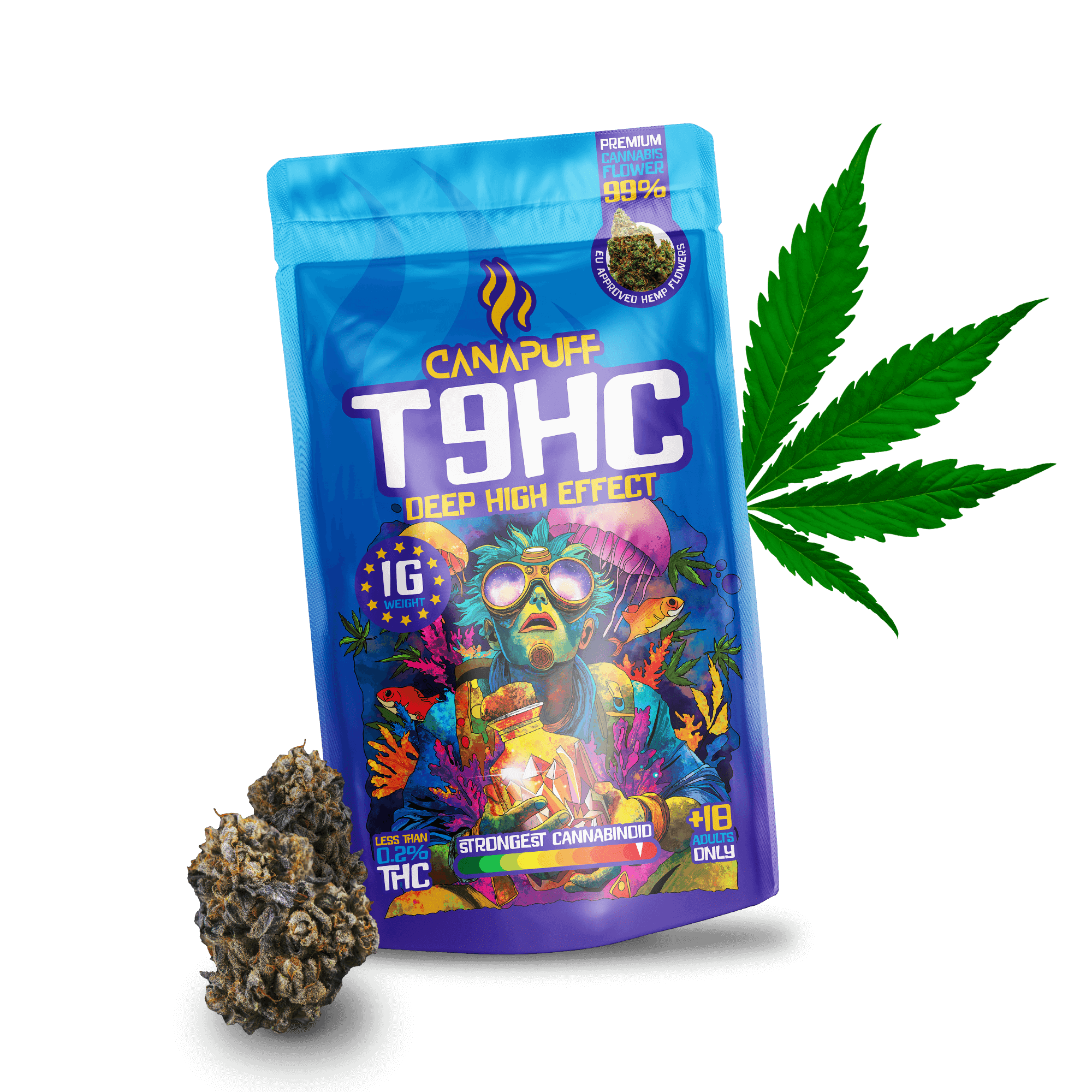 T9HC Fleurs Deep 99 %