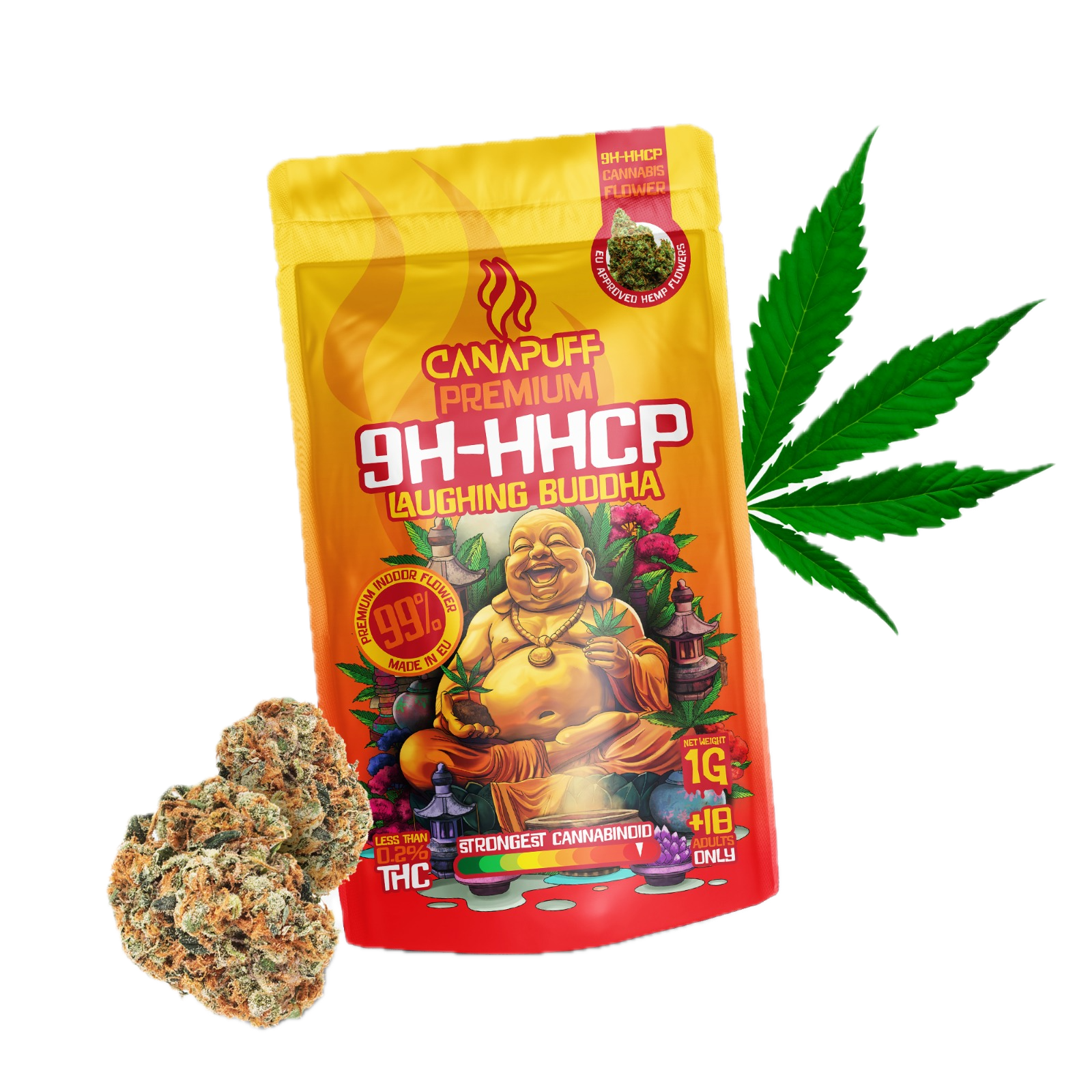 9h-HHCP Fleurs Laughing Buddha 99%