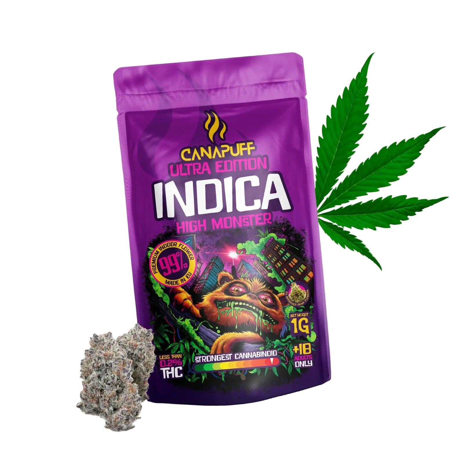 Fleurs Indica High Monster Ultra Edition 99 %