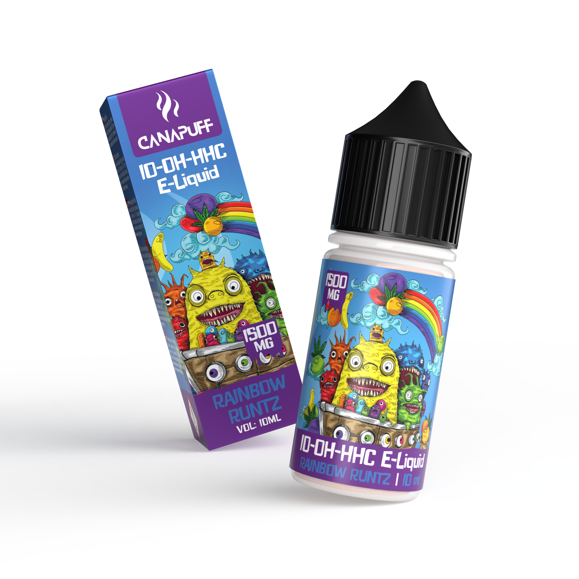10-OH-HHC liquid Rainbow Runtz 1.500mg-Canapuff