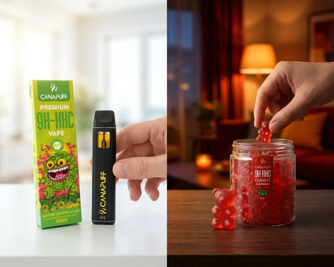 vapes contre Gummies : quel format de cannabinoïde te convient le mieux ?