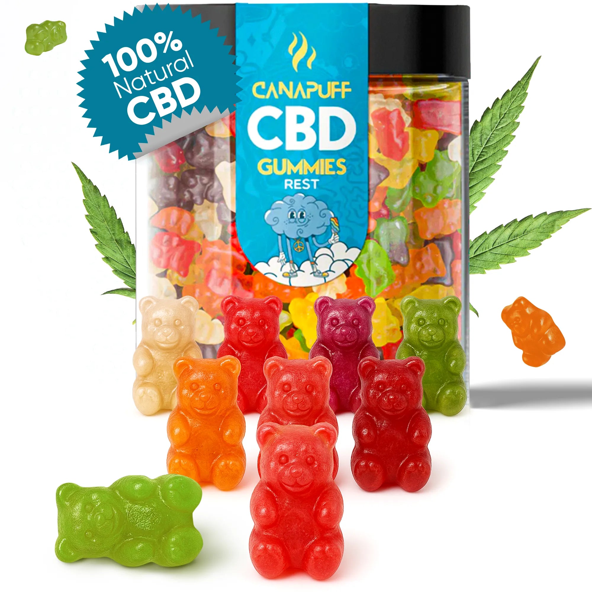 Canapuff - Gummies CBD - Rest-Canapuff
