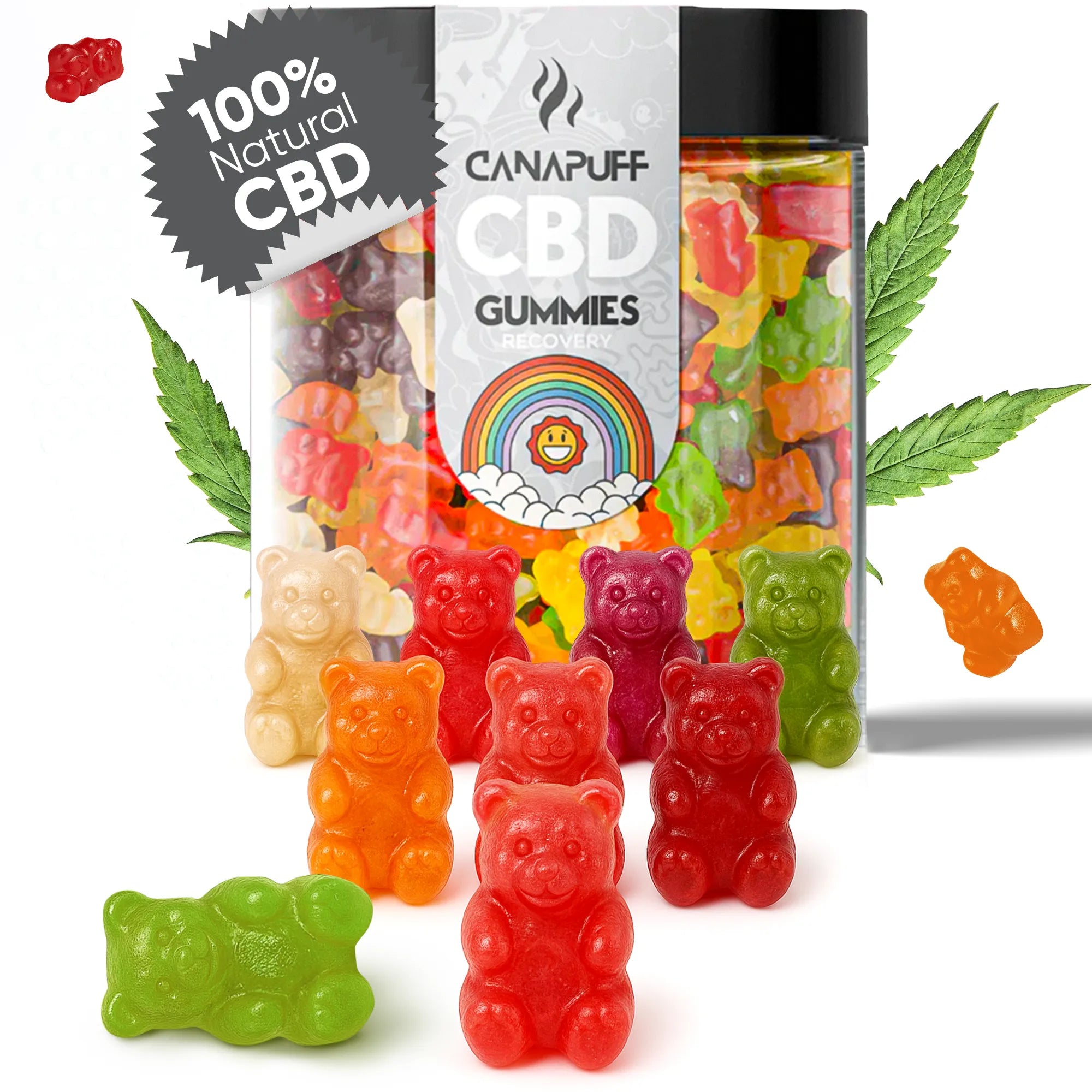 Canapuff - Gummies CBD - Recovery-Canapuff