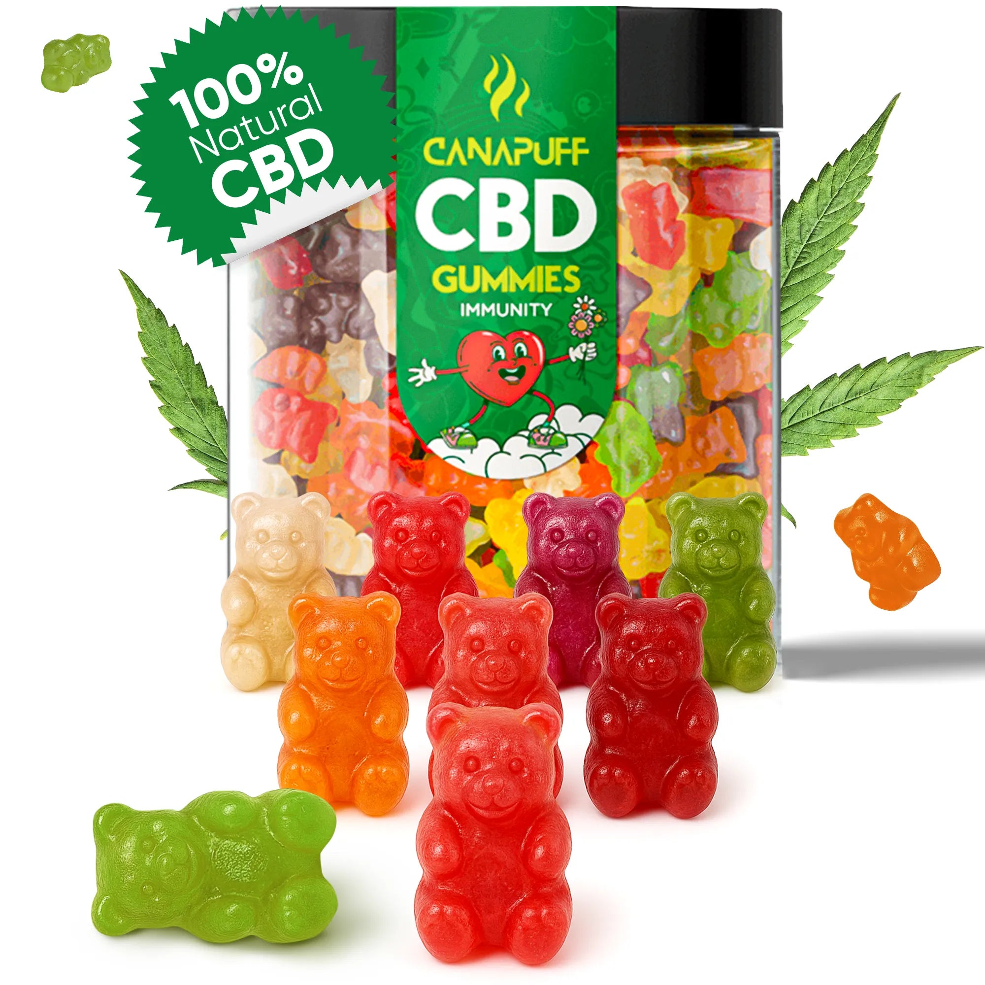 Canapuff - Gummies CBD - Immunité-Canapuff