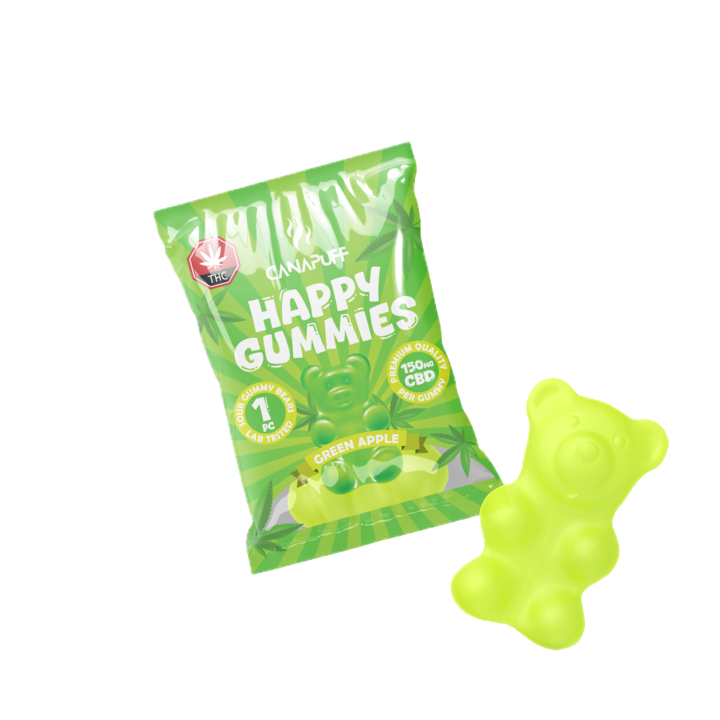 CBD Gummies Pomme verte