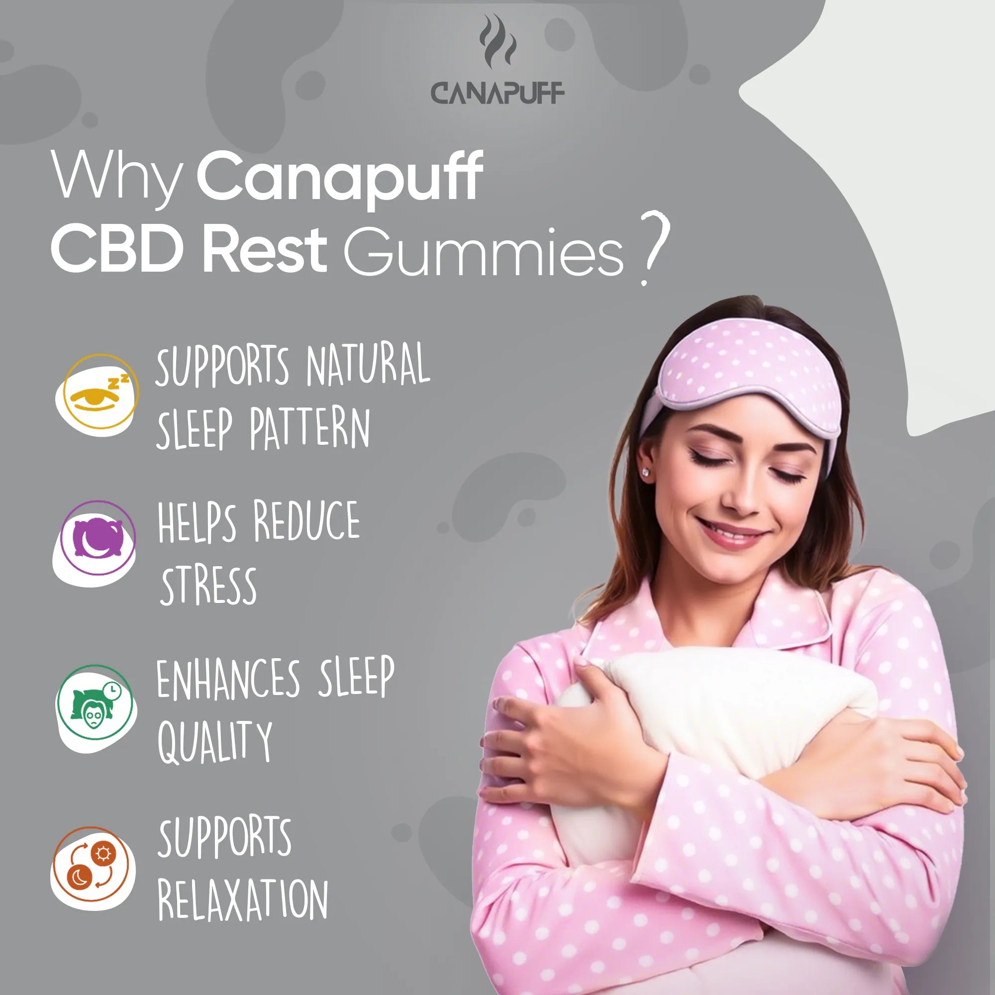 Canapuff - Gummies CBD - Recovery-Canapuff