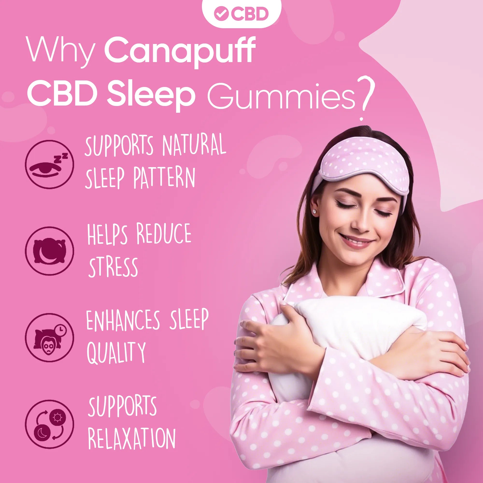 Canapuff - Gummies CBD - Sleep-Canapuff