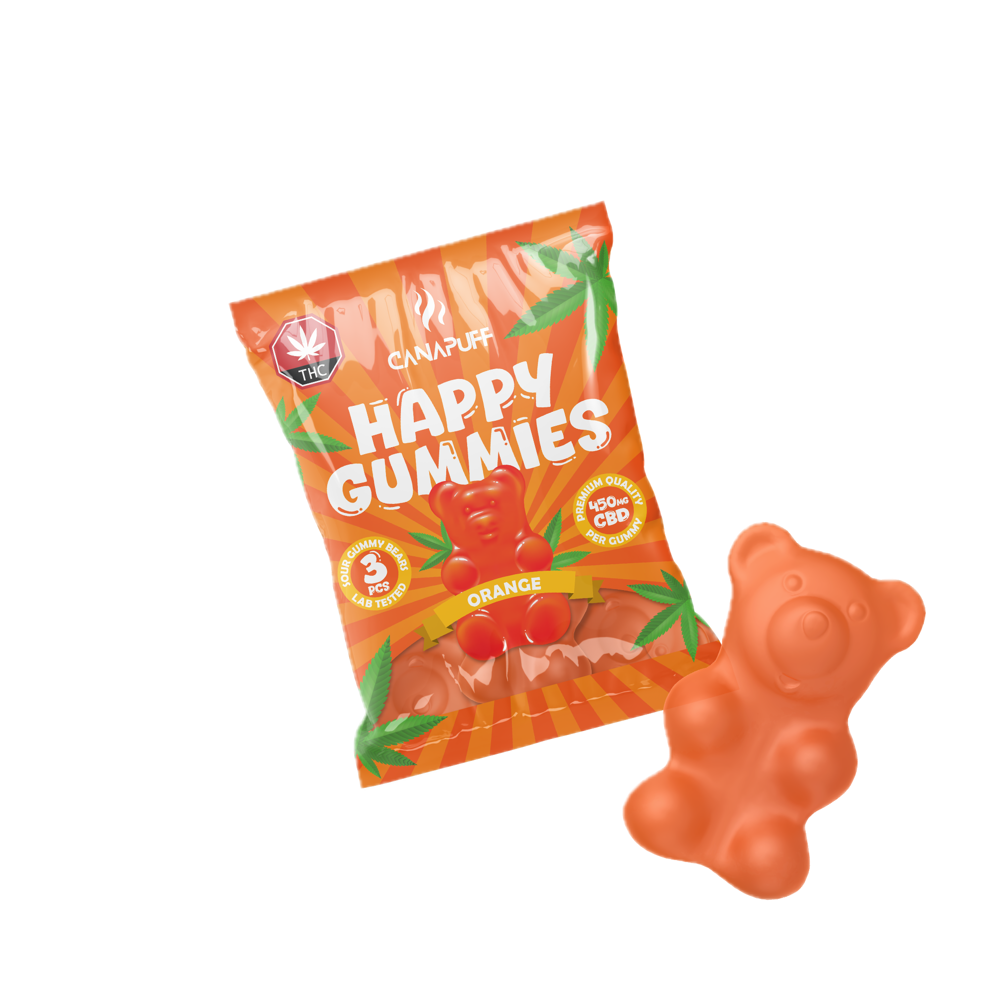 CBD Gummies Orange