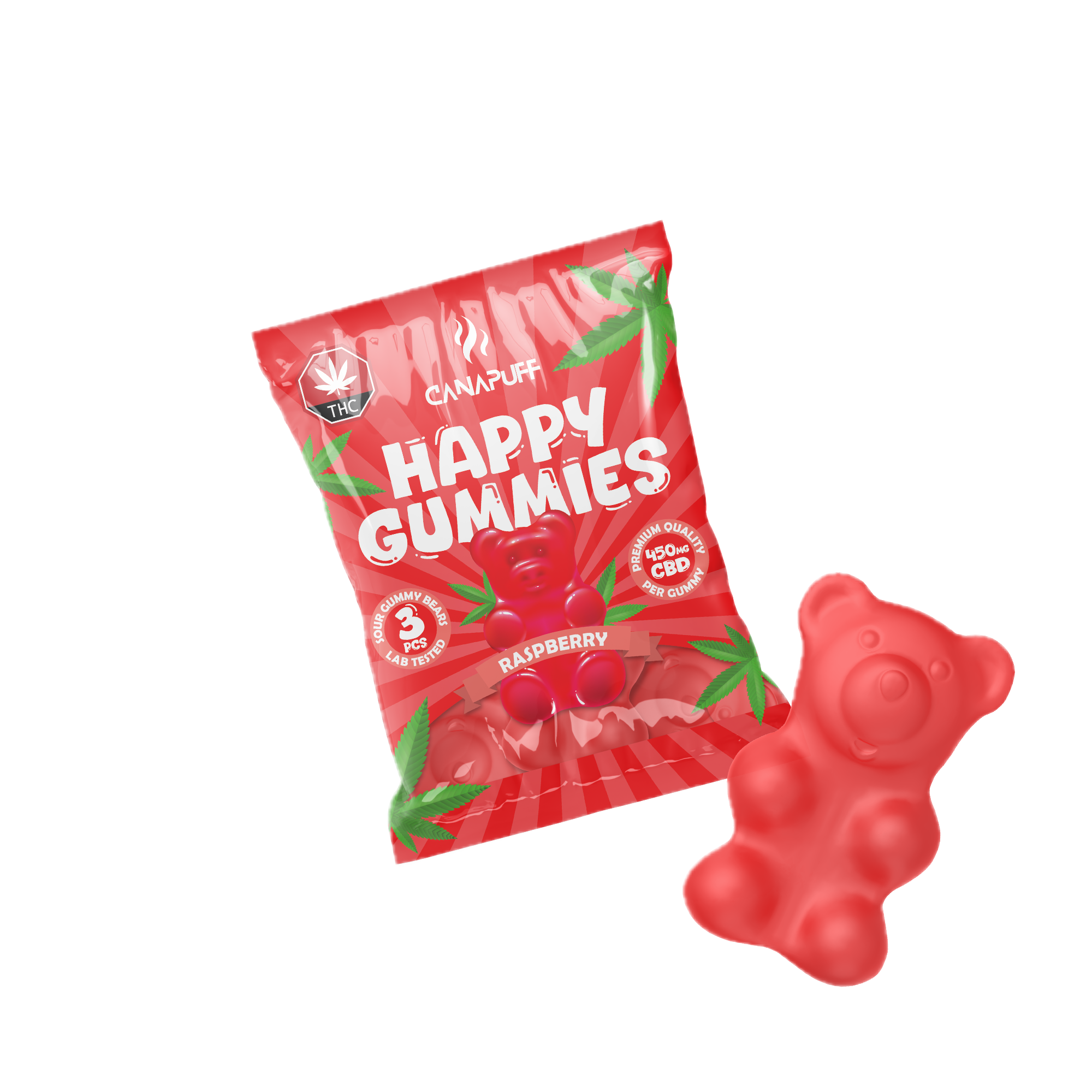 CBD Gummies Framboise