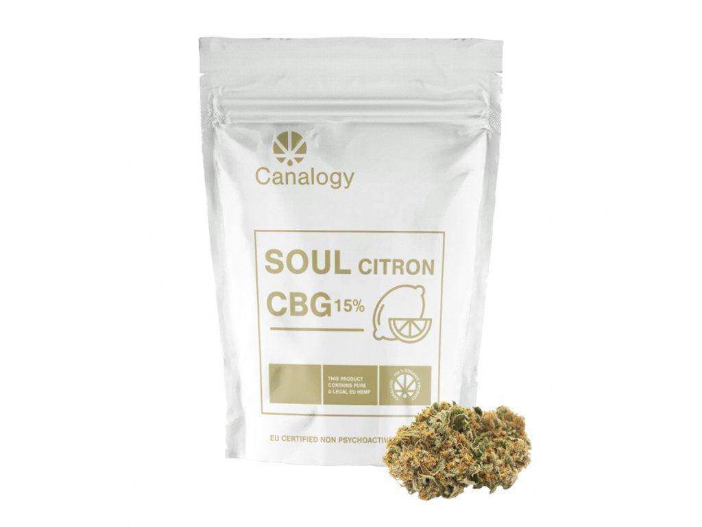 Canapuff - Citron Soul 15% - Fleurs CBG Canapuff