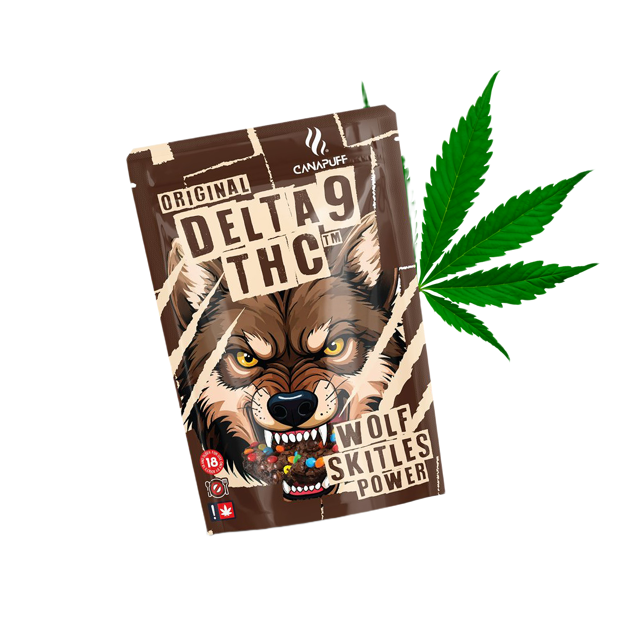 THC Delta 9 Wolf Skittles Puissance