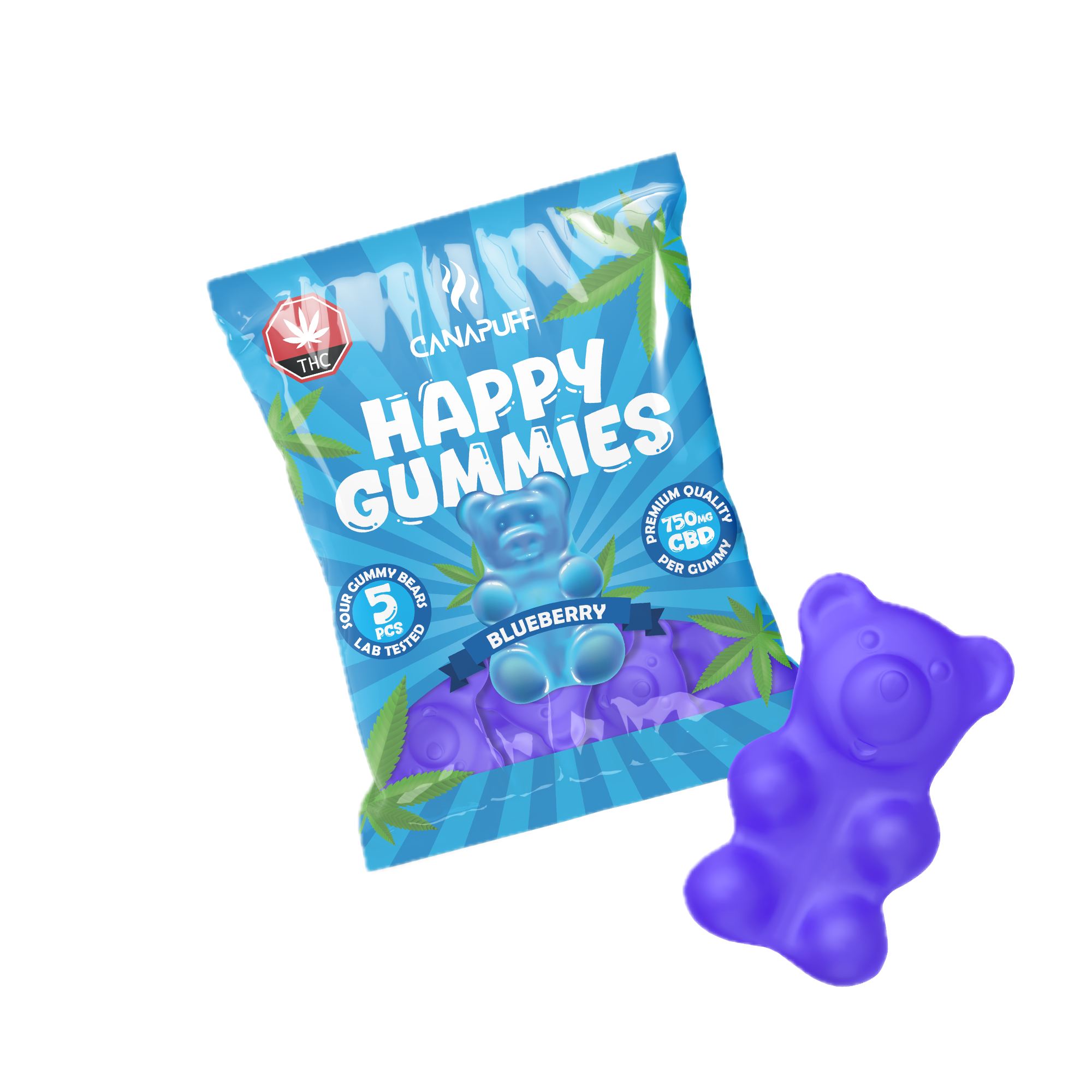 CBD Gummies Myrtille