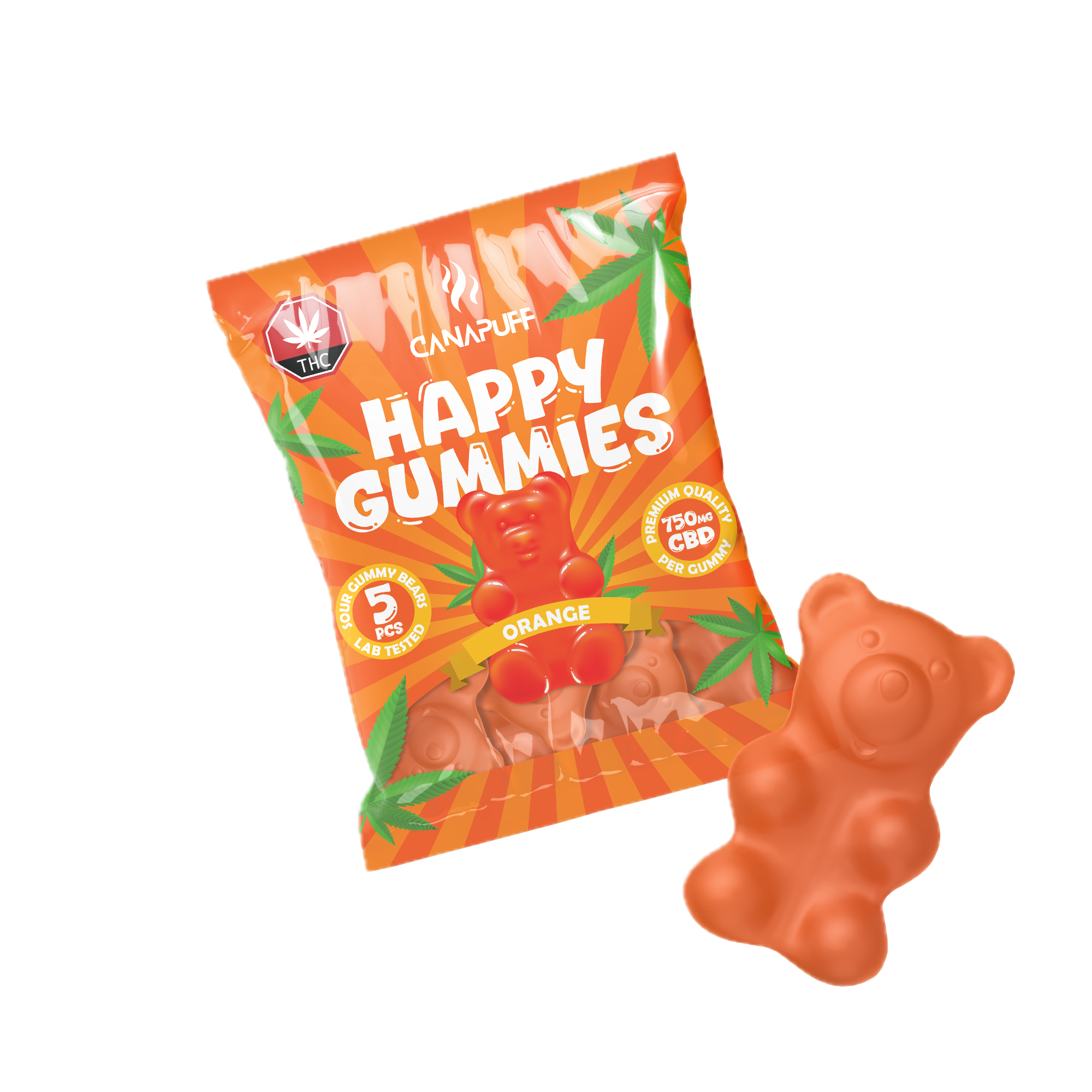 CBD Gummies Orange