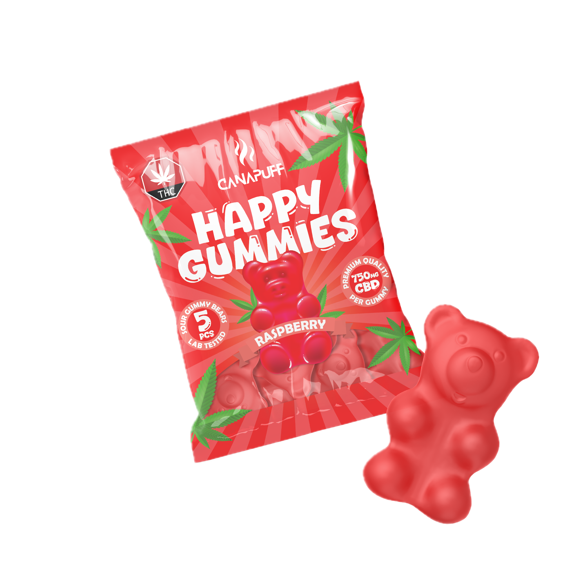 CBD Gummies Framboise