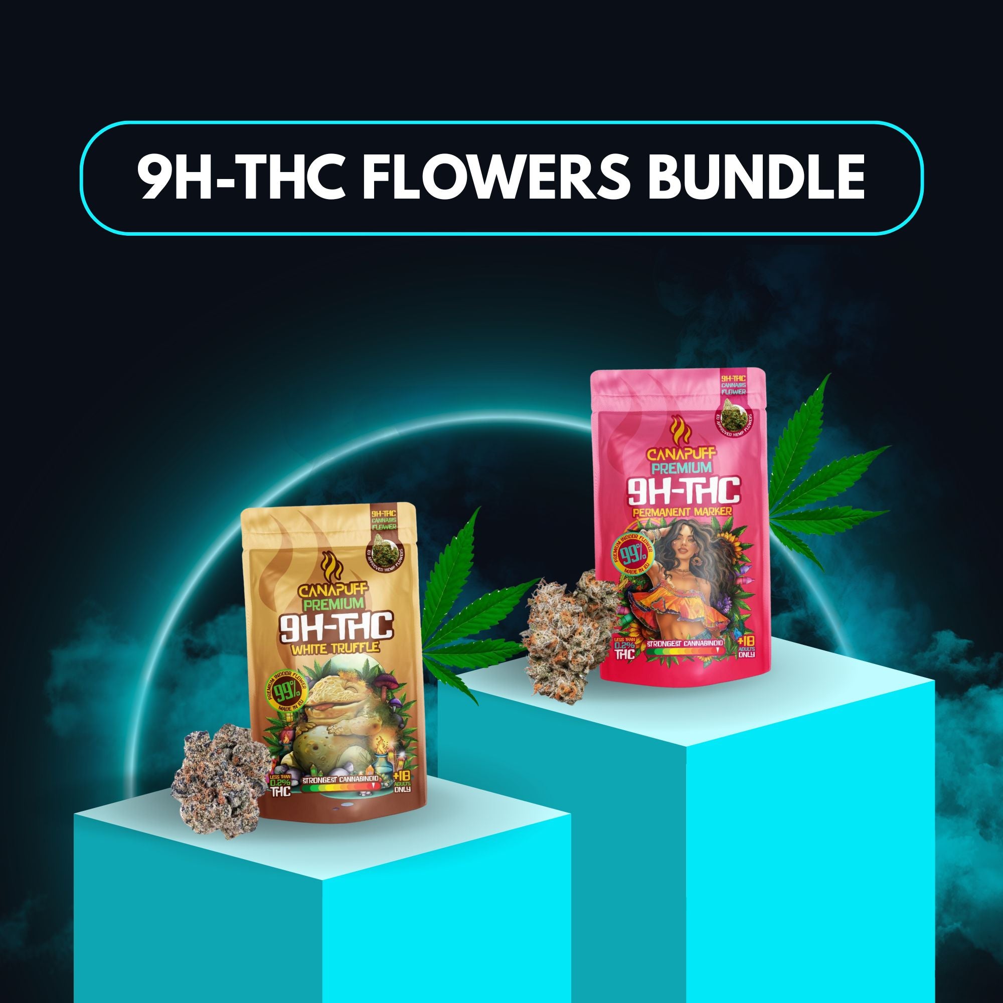 Pack 9H-THC Flowers (2x1g)