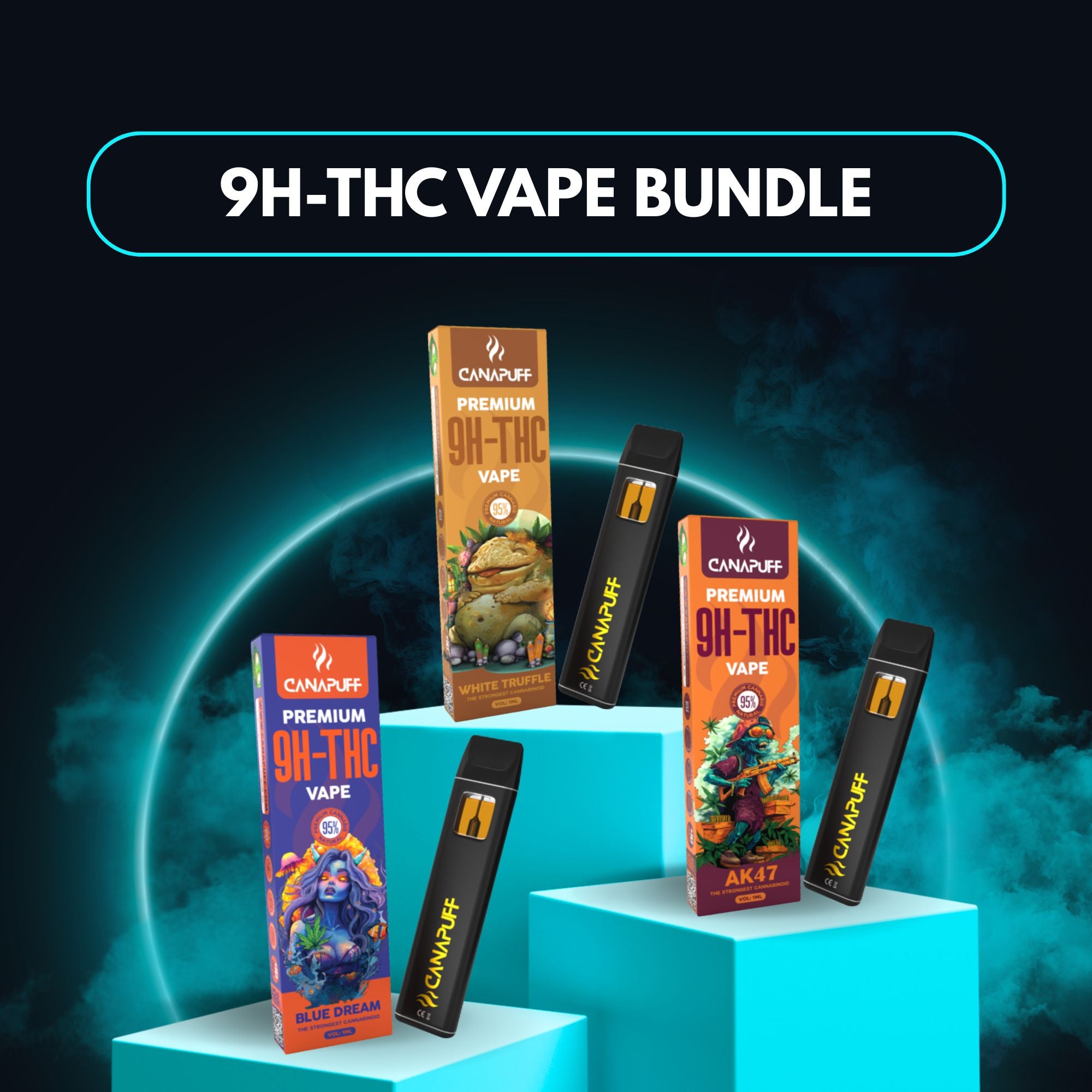 Pack 9H-THC Vape (3x1ml)