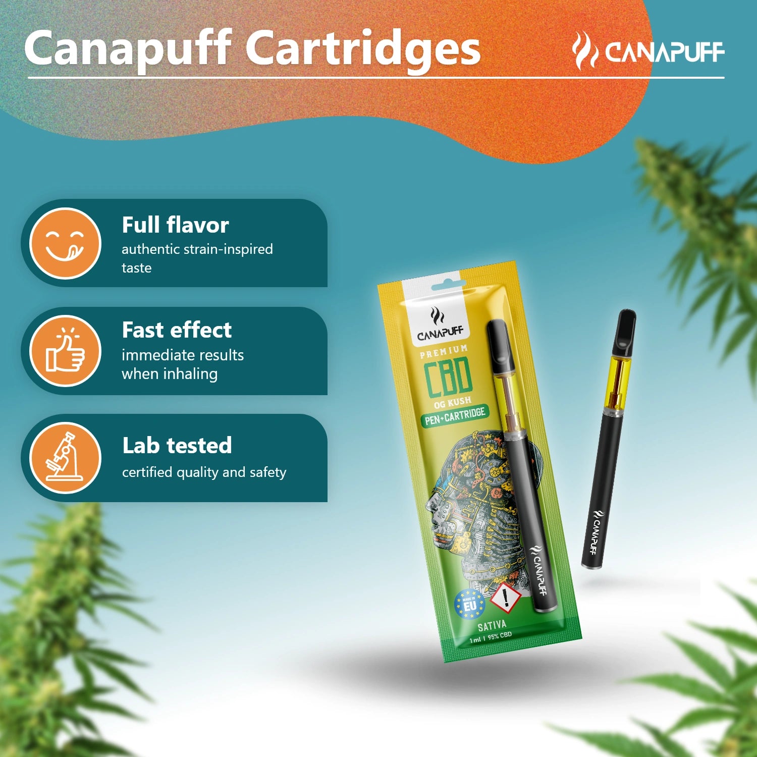 CBD Pen+Cartouche OG Kush 95 %
