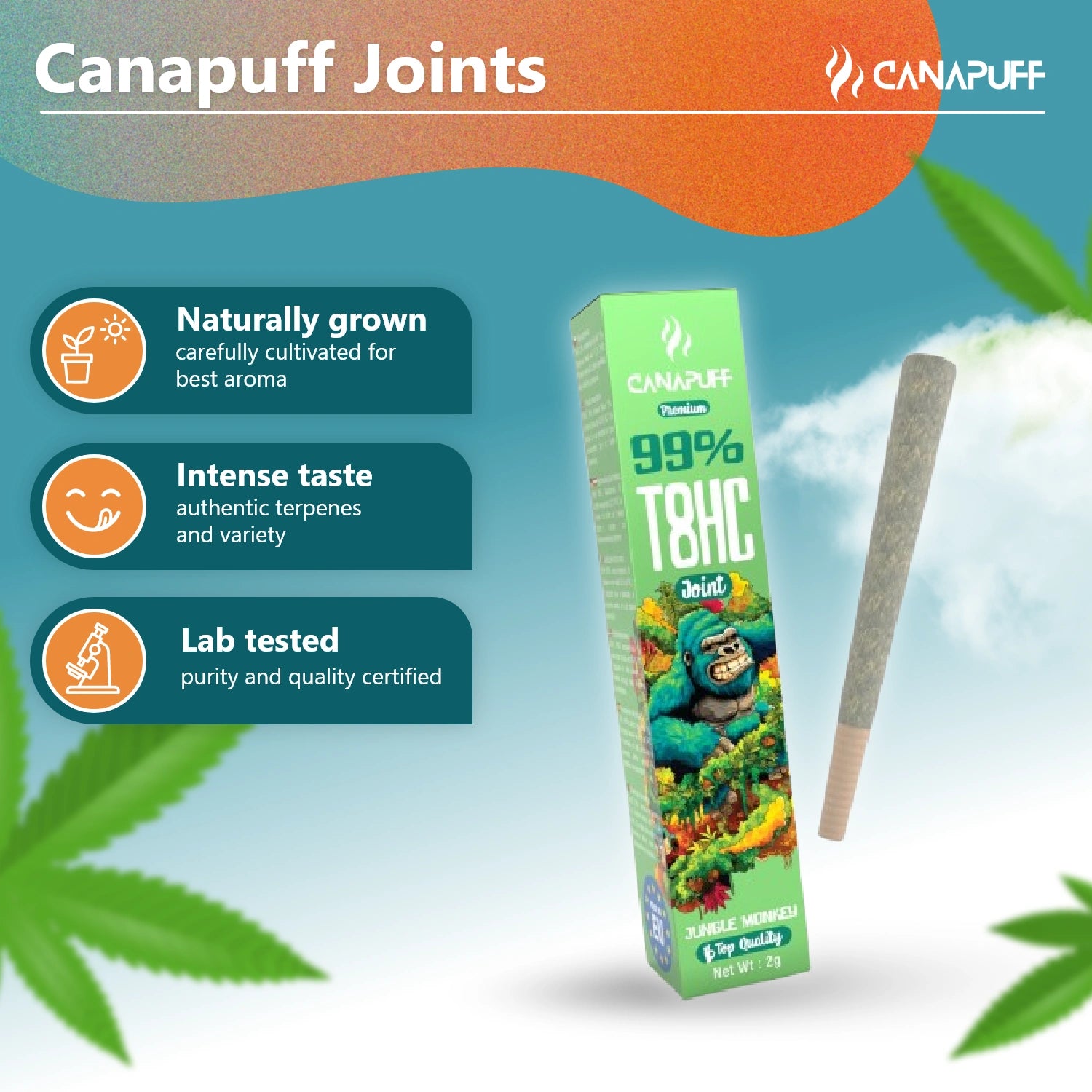 T8HC Joint Jungle Monkey 99 % 2 g