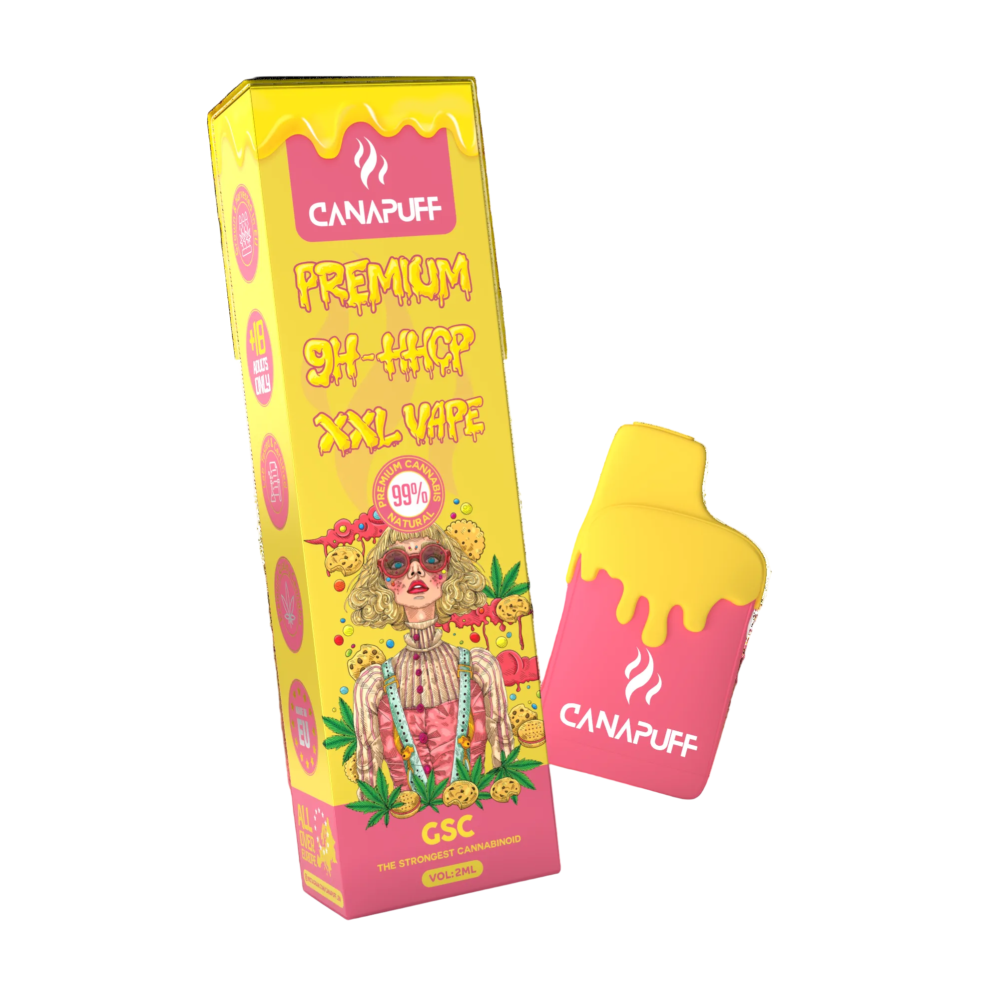 9H-HHCP XXL Vape GSC 99 % 2 ml