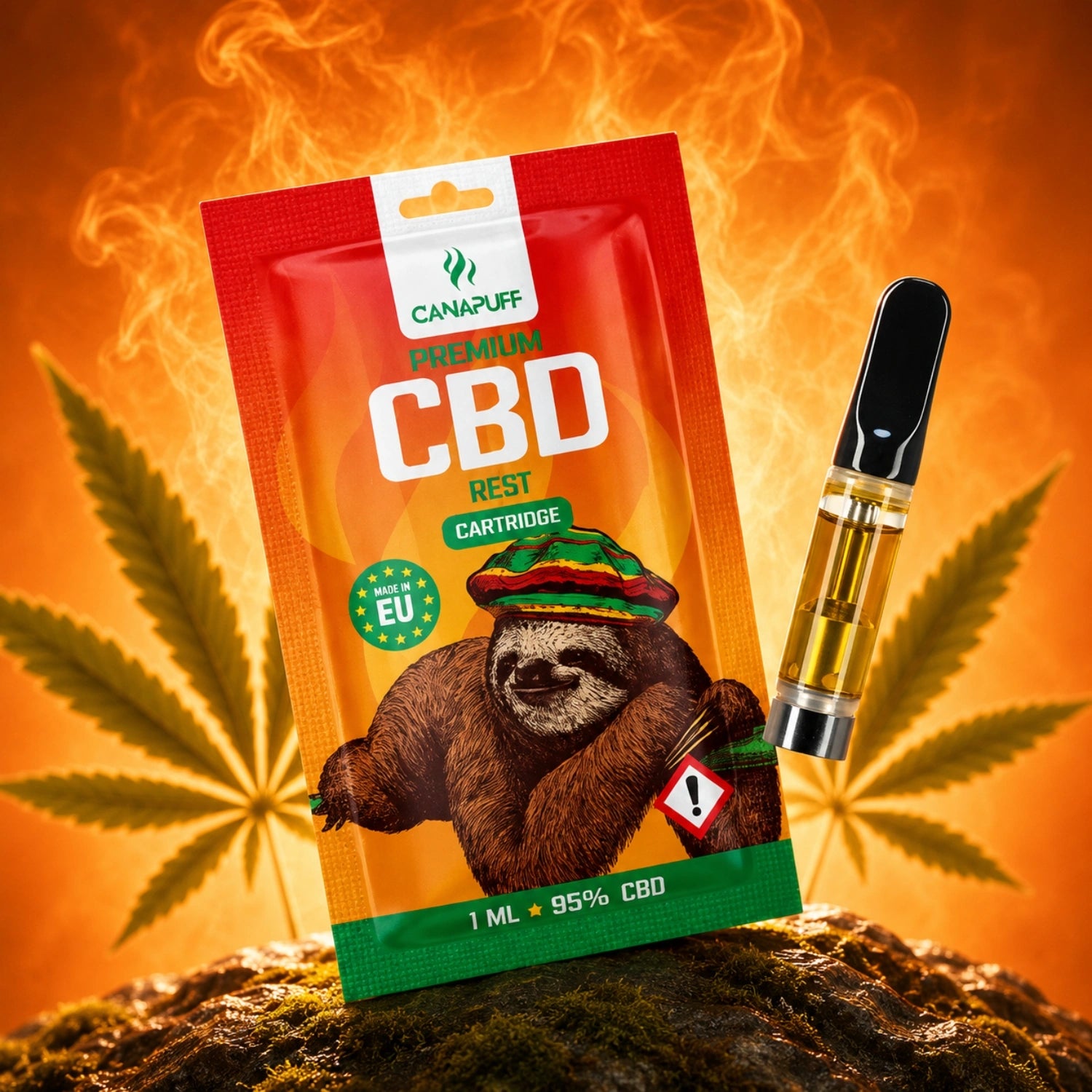 CBD Cartouche Il reste 95%