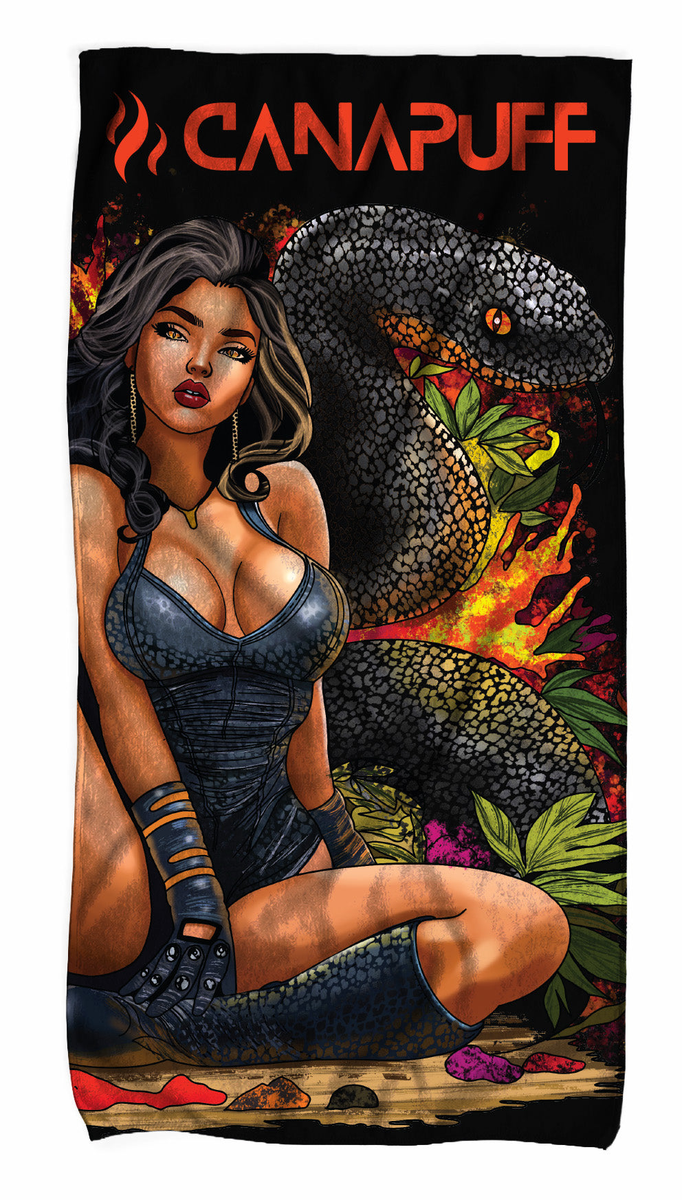 Serviette Black Mamba