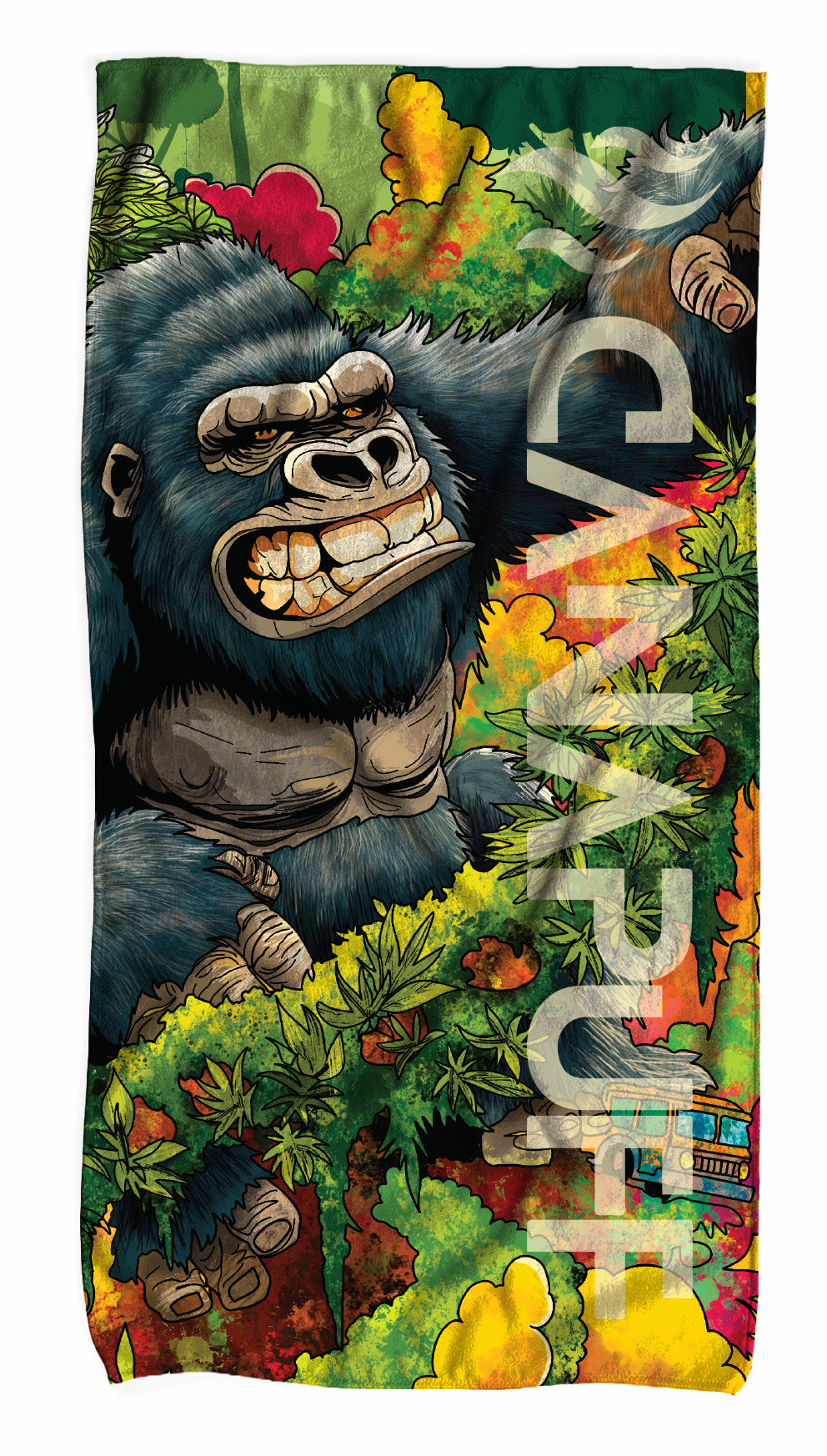 Serviette Jungle Gorilla