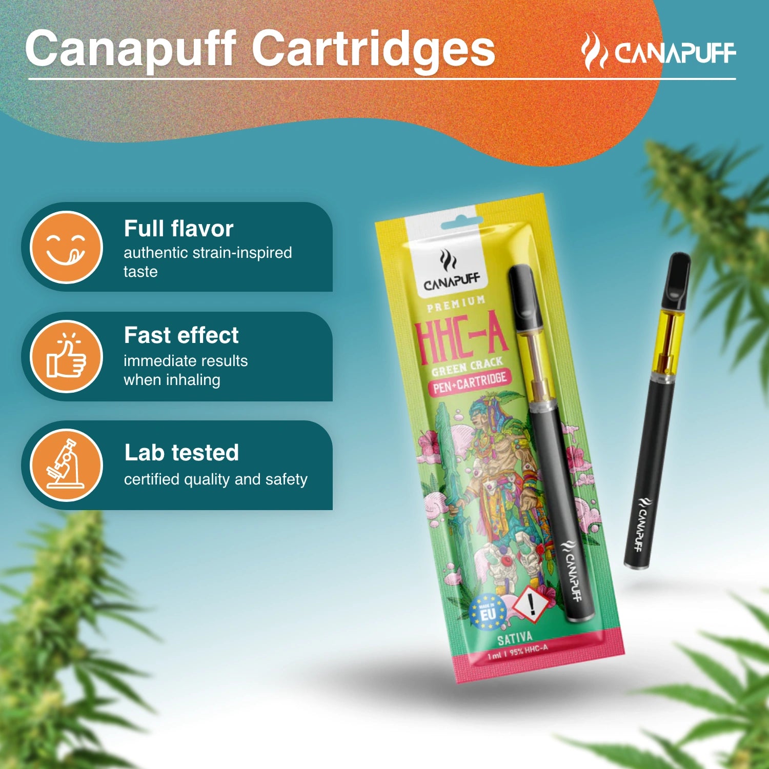 HHC-A Pen+Cartouche Green Crack 95%