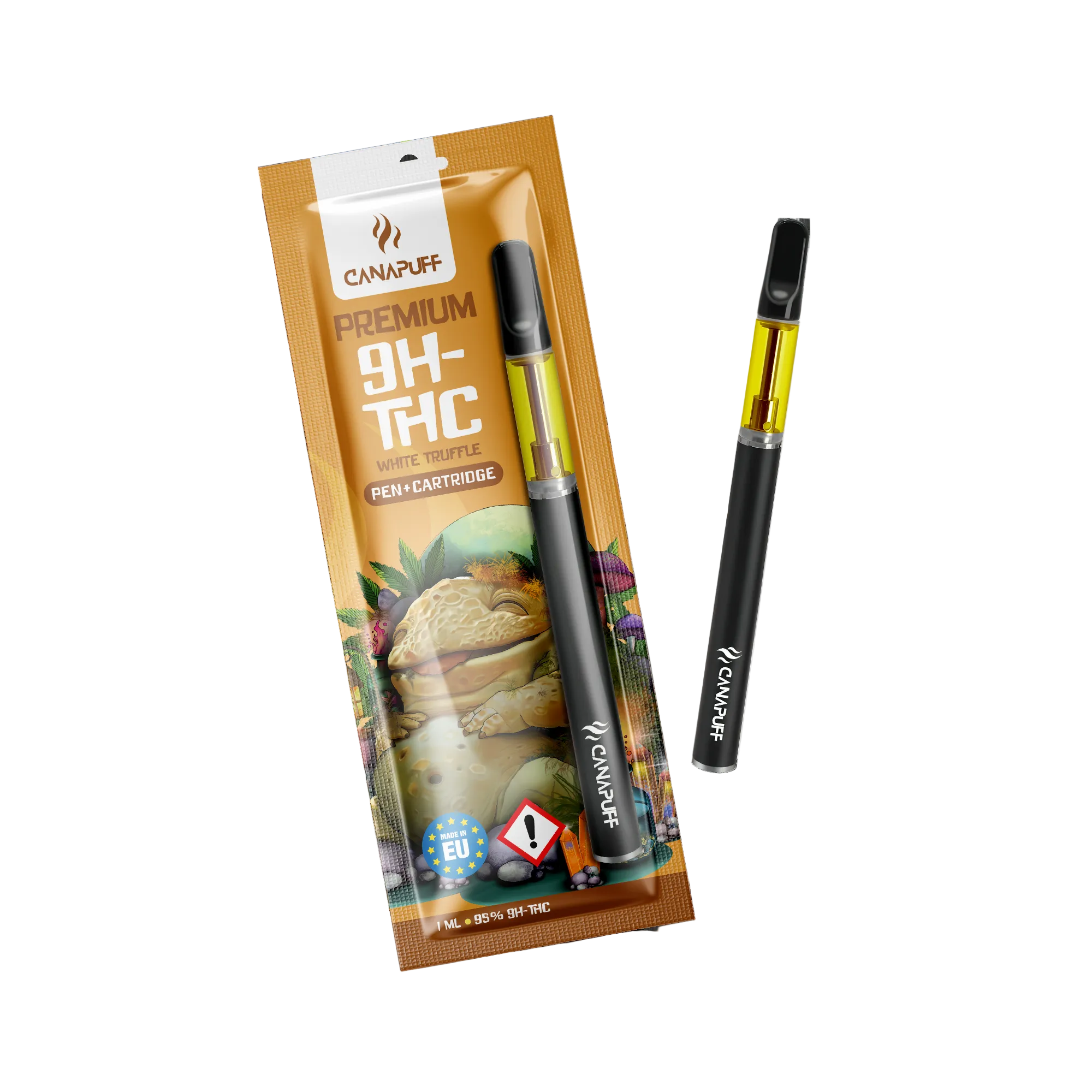9H-THC Pen+Cartouche White Truffle 95%