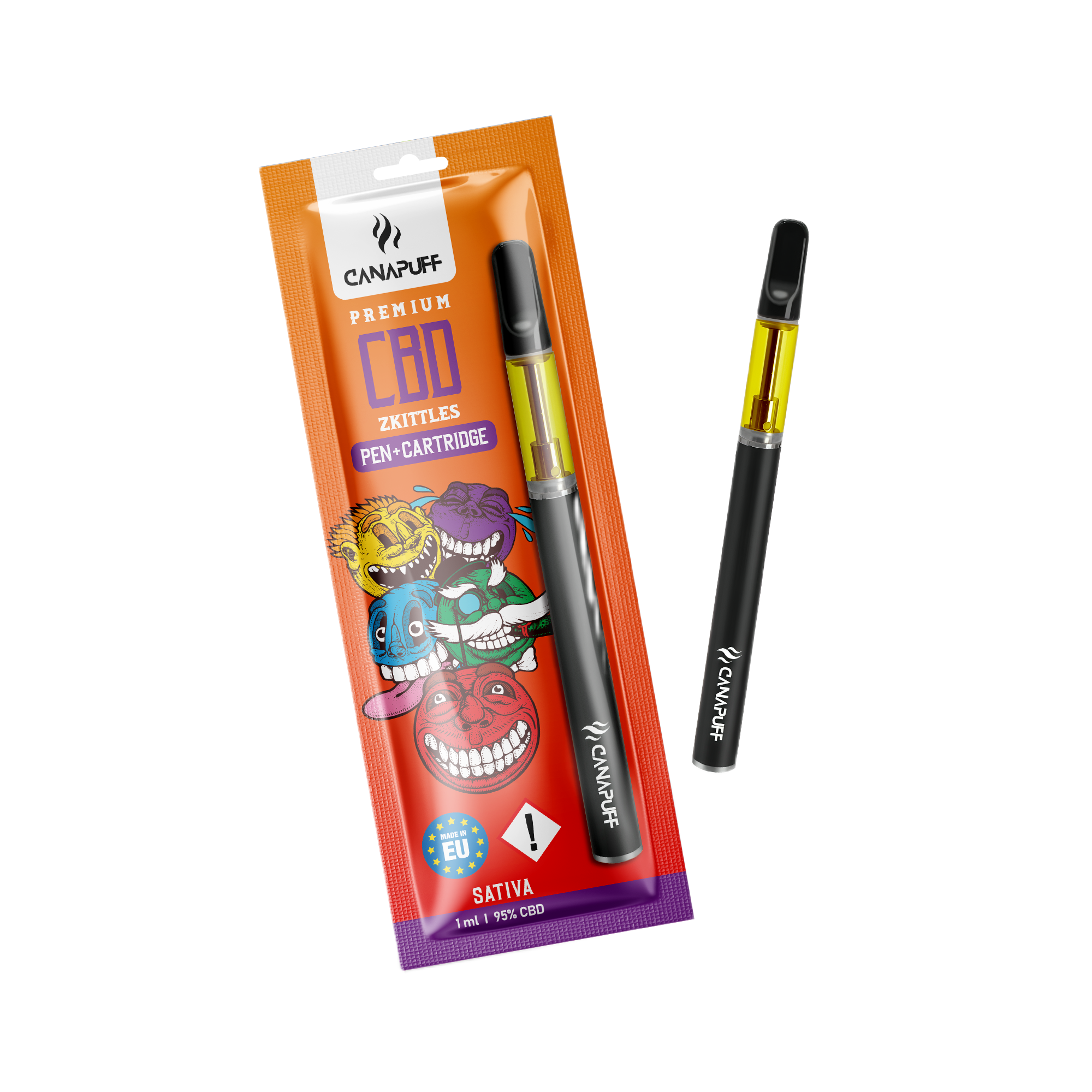 CBD Pen+Cartouche Zkittles 95 %
