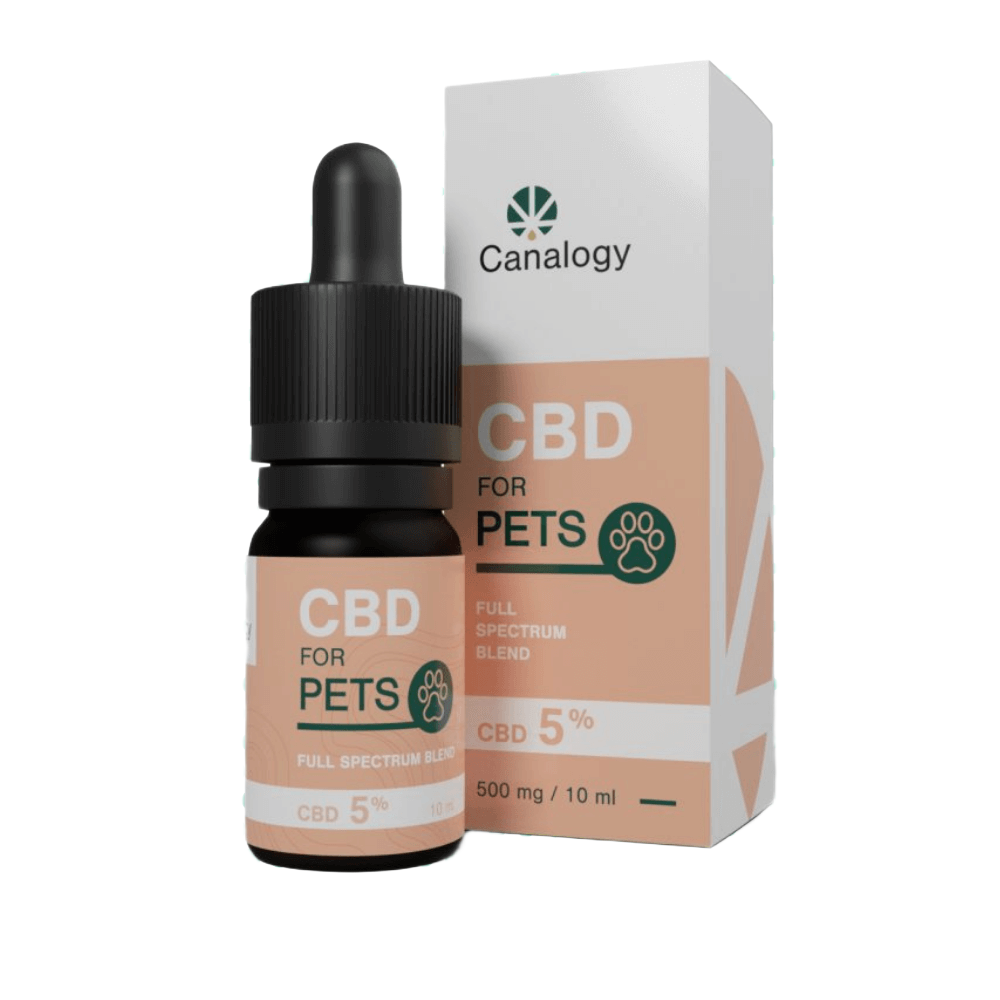 CBD Huile Canalogy pour animaux de compagnie 5 %